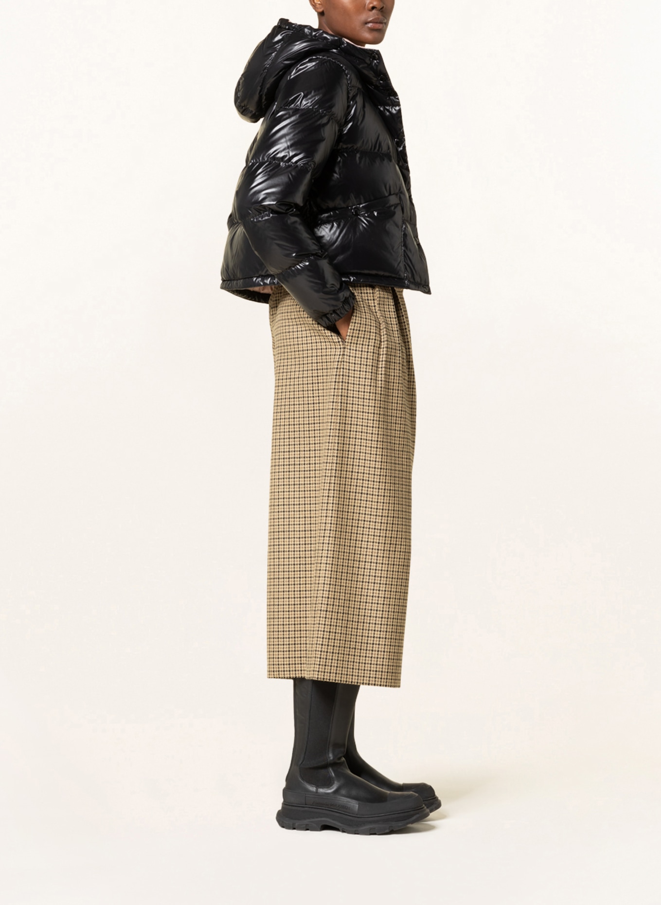 MONCLER Culottes , Color: BEIGE/ BLACK (Image 4)