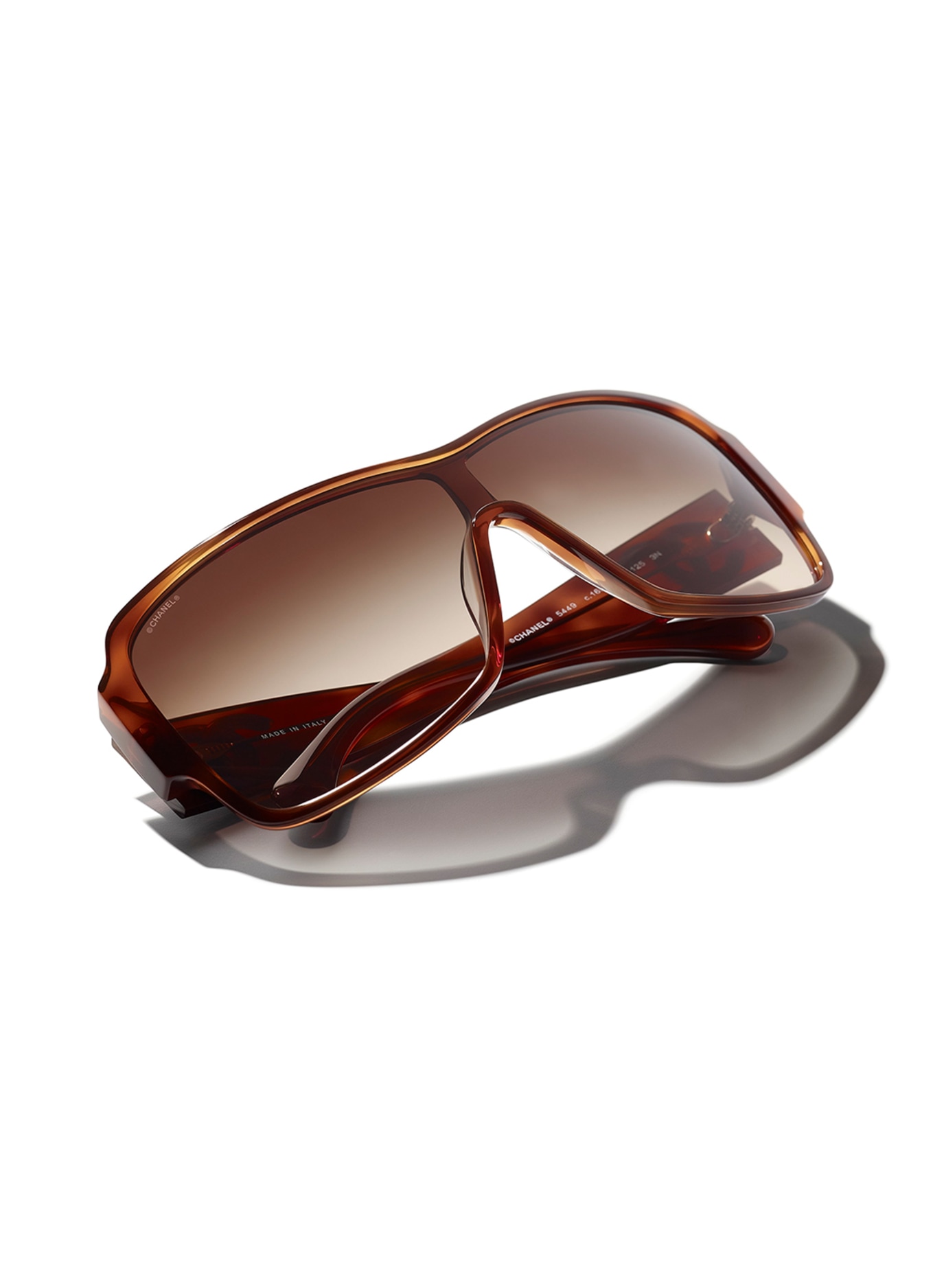 CHANEL Umschließende Sonnenbrille , Farbe: 1696S532 HAVANA (Bild 4)
