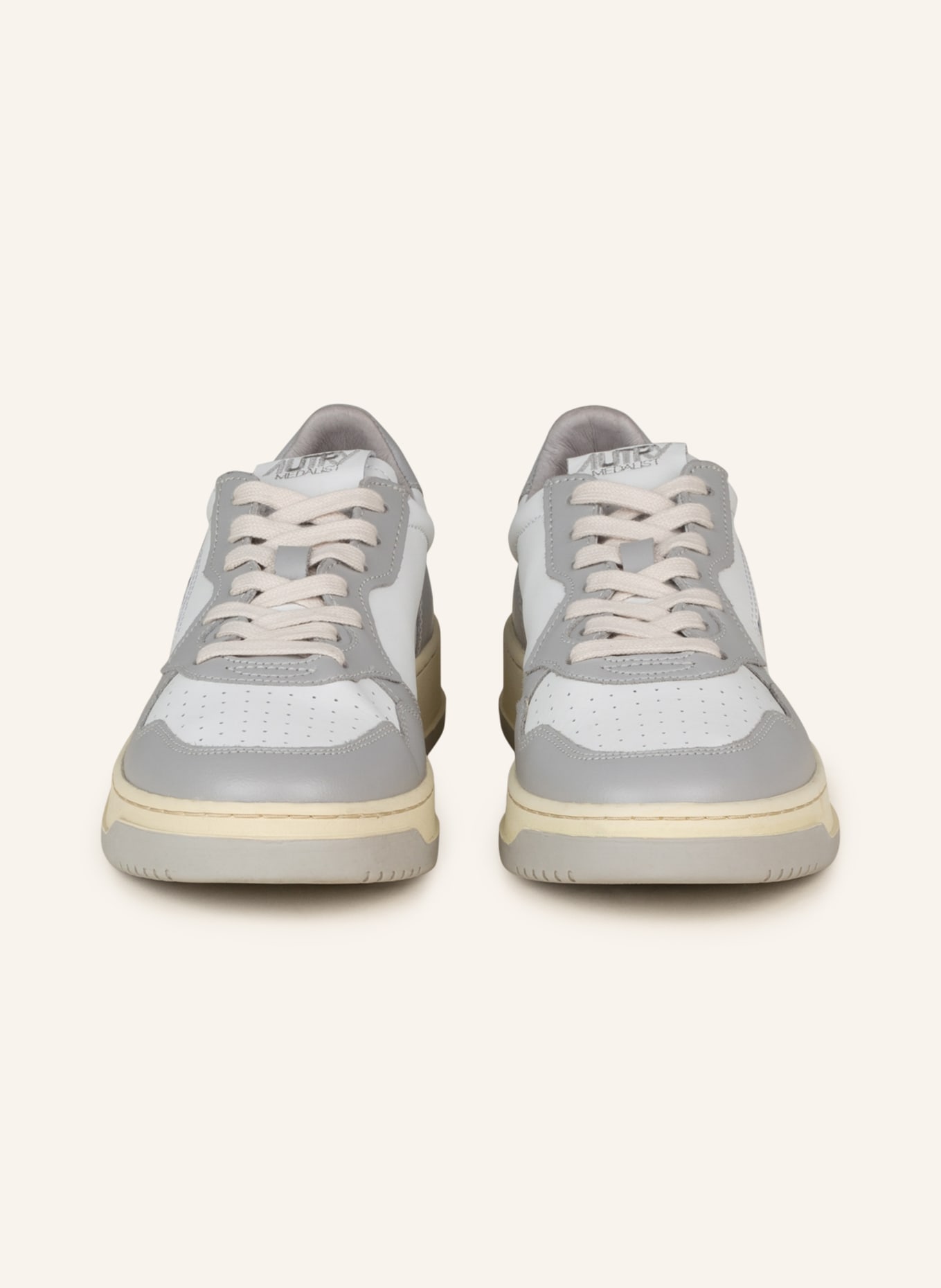 AUTRY Sneakers MEDALIST, Color: WHITE/ LIGHT GRAY (Image 3)