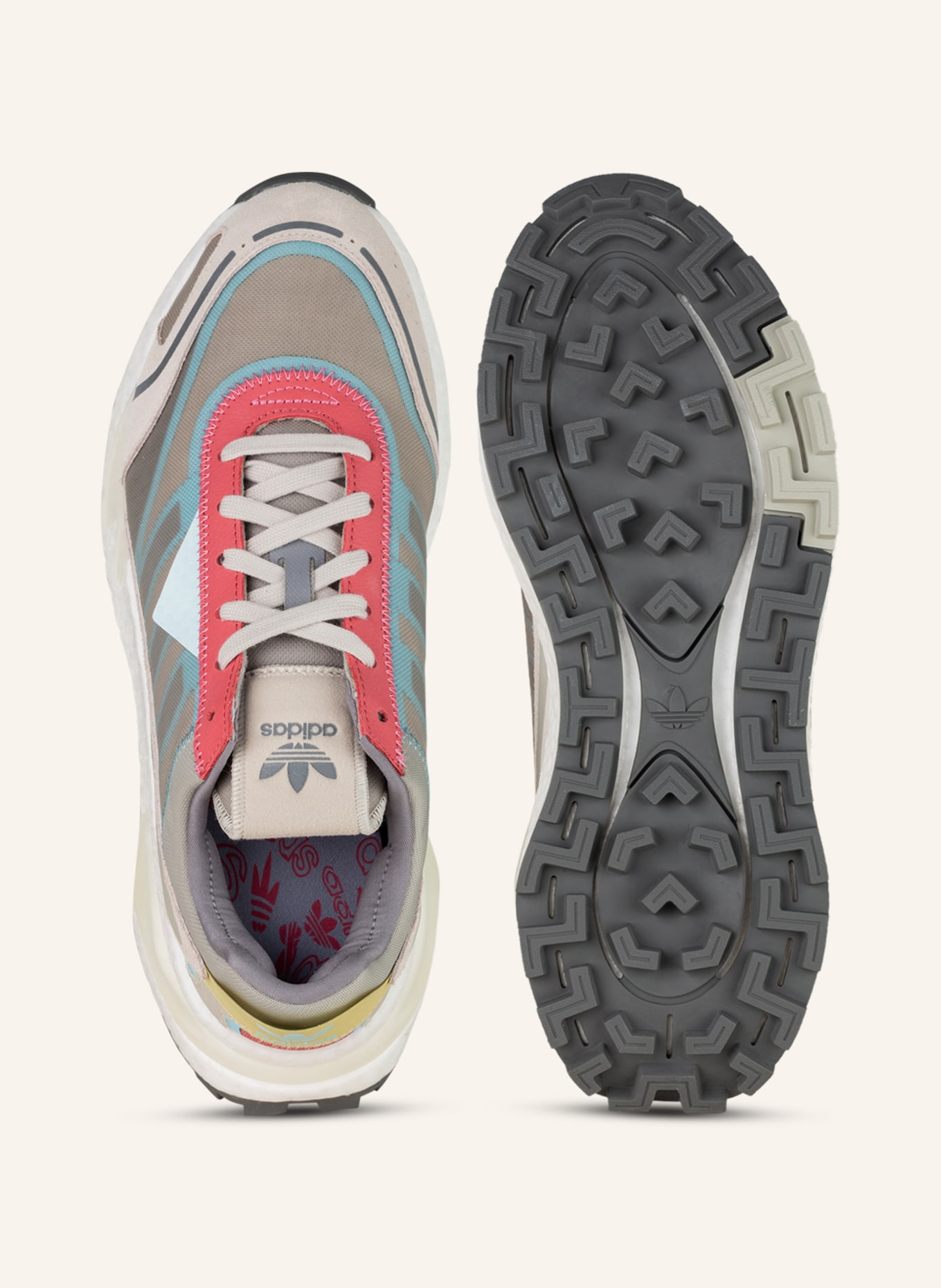 adidas Originals Sneaker RETROPY P9, Farbe: HELLGRAU/ ALTROSA/ GRAU (Bild 5)
