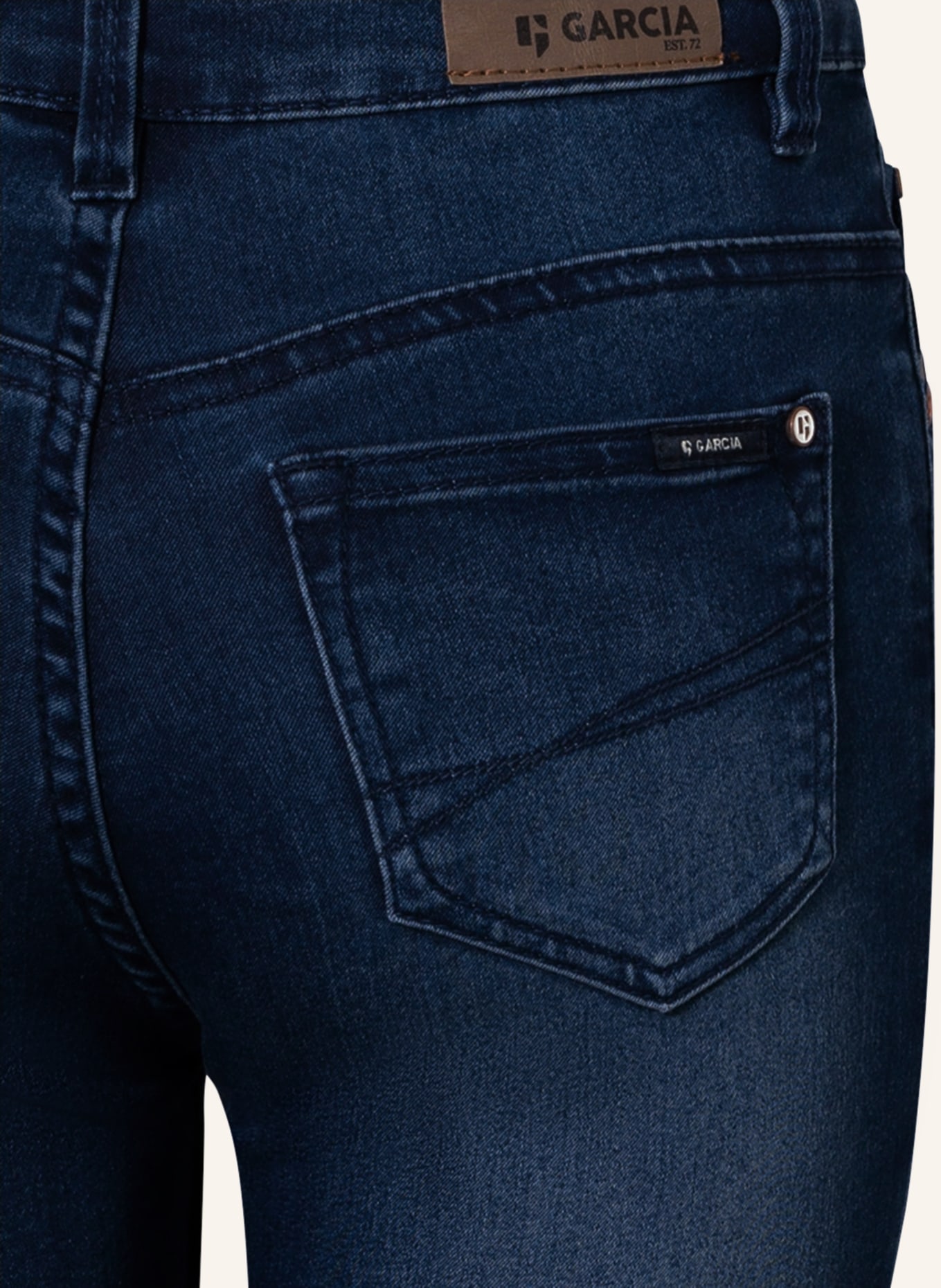 GARCIA Skinny Jeans RIANNA , Farbe: 5708 FLOW Denim Dark Used (Bild 3)