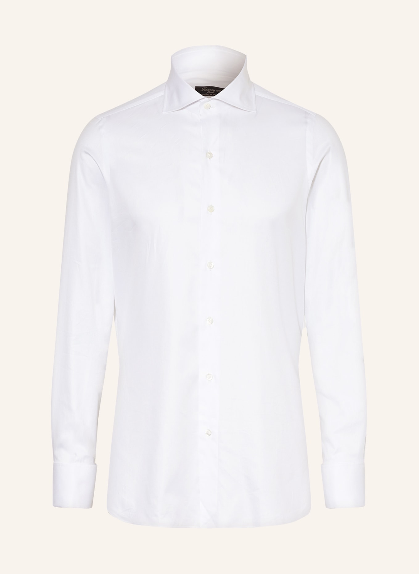 FINAMORE 1925 Shirt NAPOLI Regular Fit, Color: WHITE (Image 1)