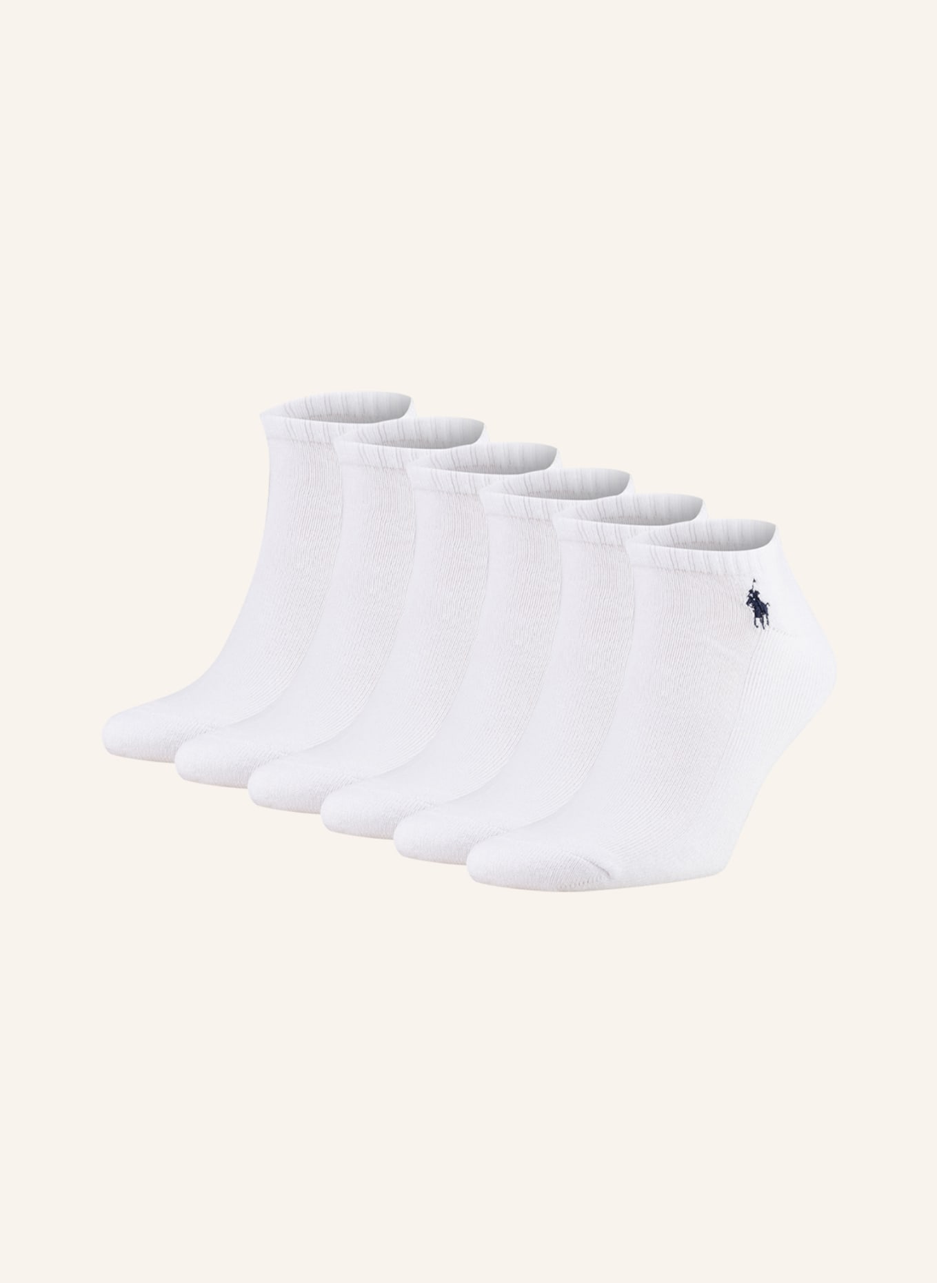 POLO RALPH LAUREN 6er-Pack Socken , Farbe: WEISS (Bild 1)