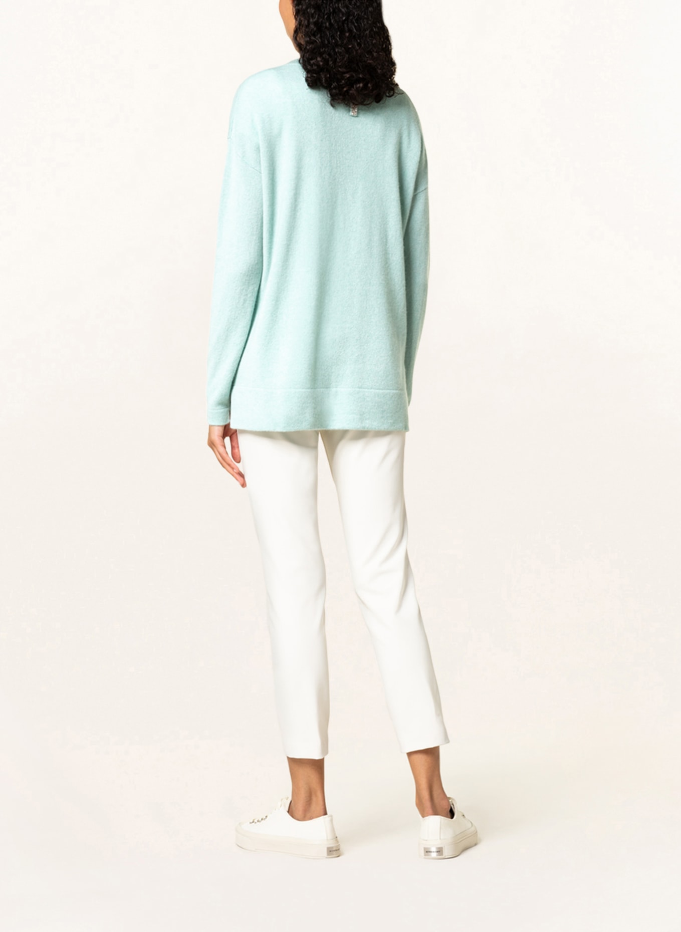 lilienfels Cashmere sweater, Color: LIGHT GREEN (Image 3)
