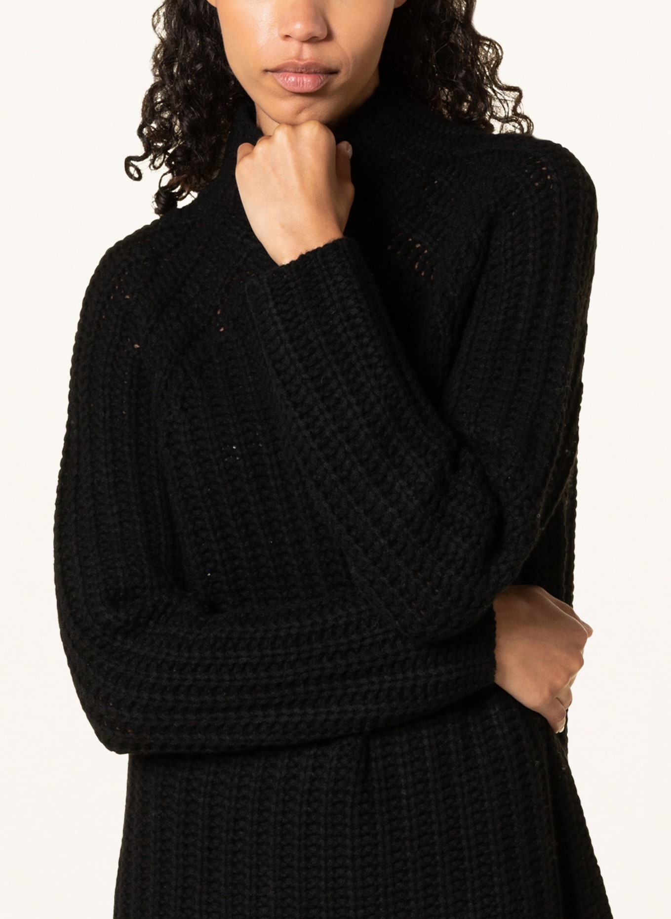 lilienfels Sweater with cashmere, Color: BLACK (Image 4)