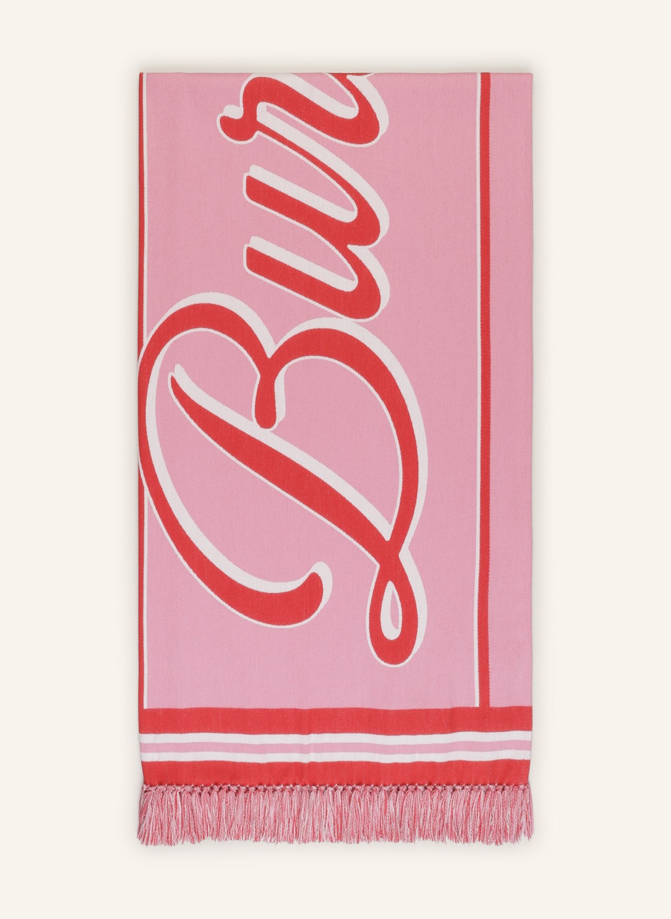 BURBERRY Scarf, Color: PINK/ RED (Image 1)