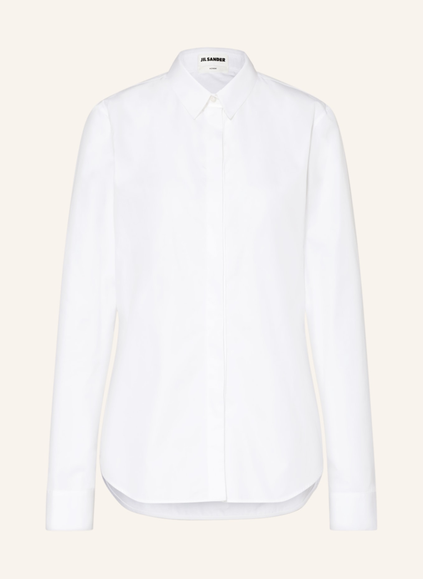 JIL SANDER chemise: BLANC