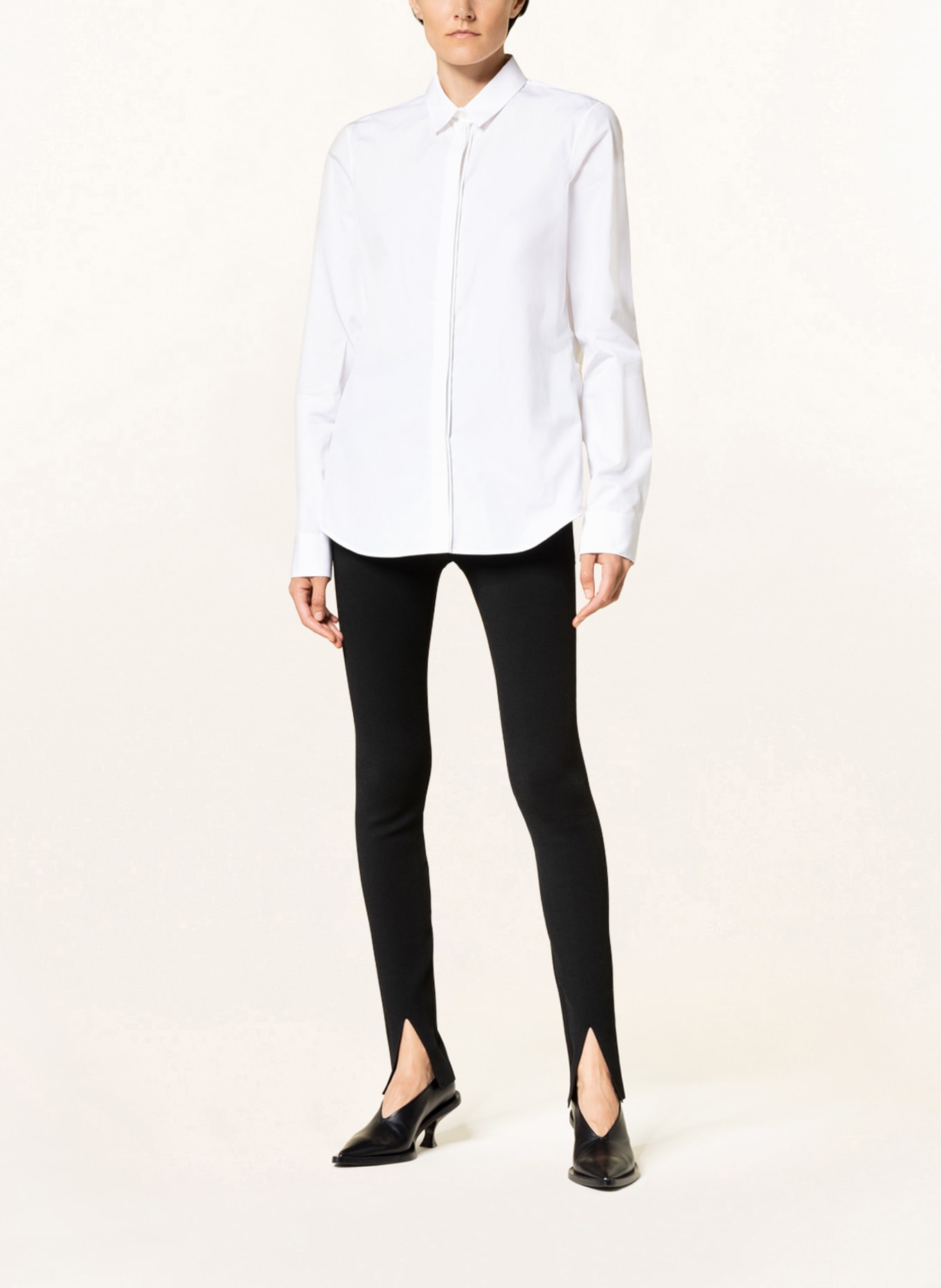 JIL SANDER chemise: BLANC