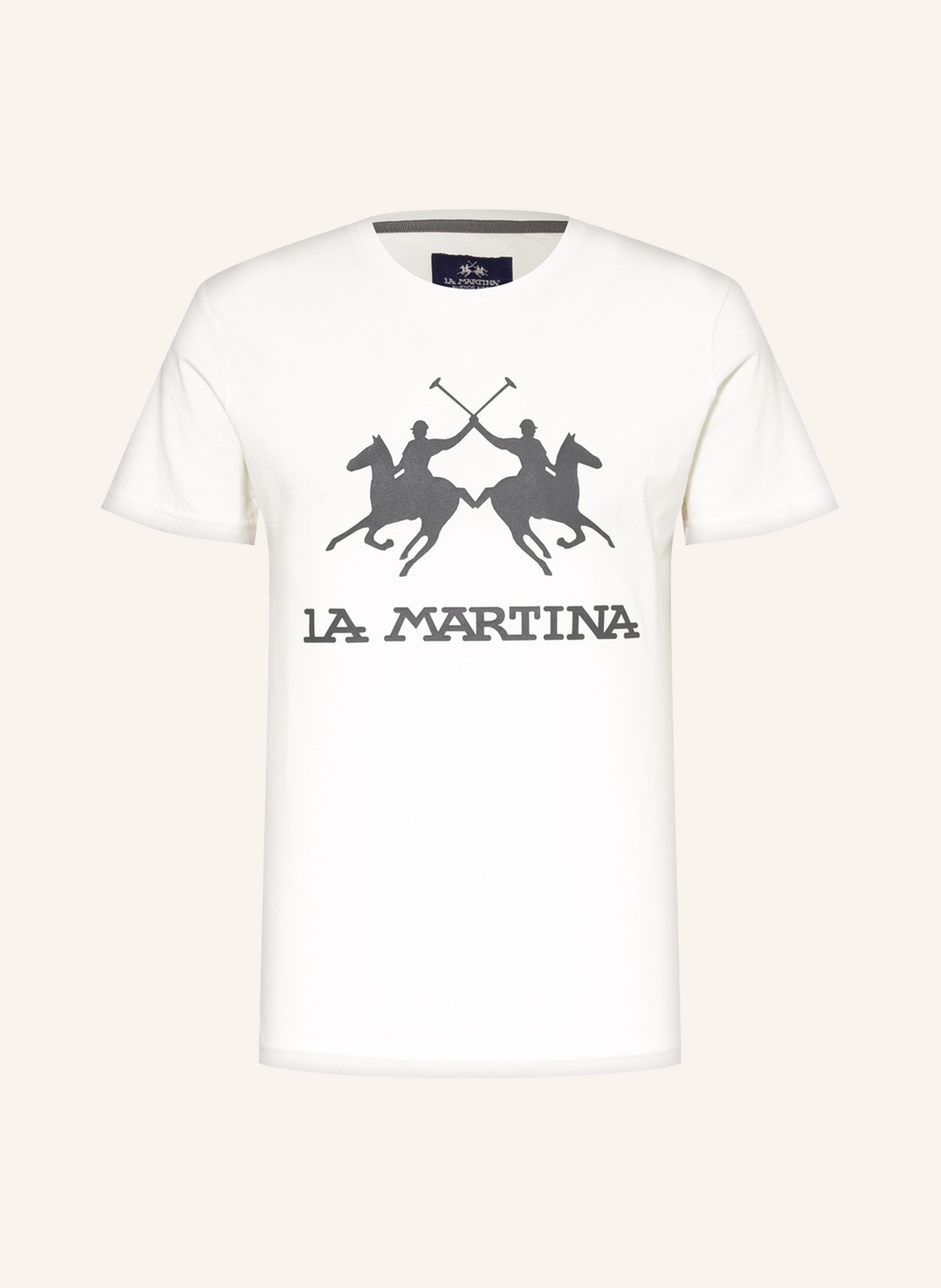 LA MARTINA T-shirt , Color: CREAM (Image 1)