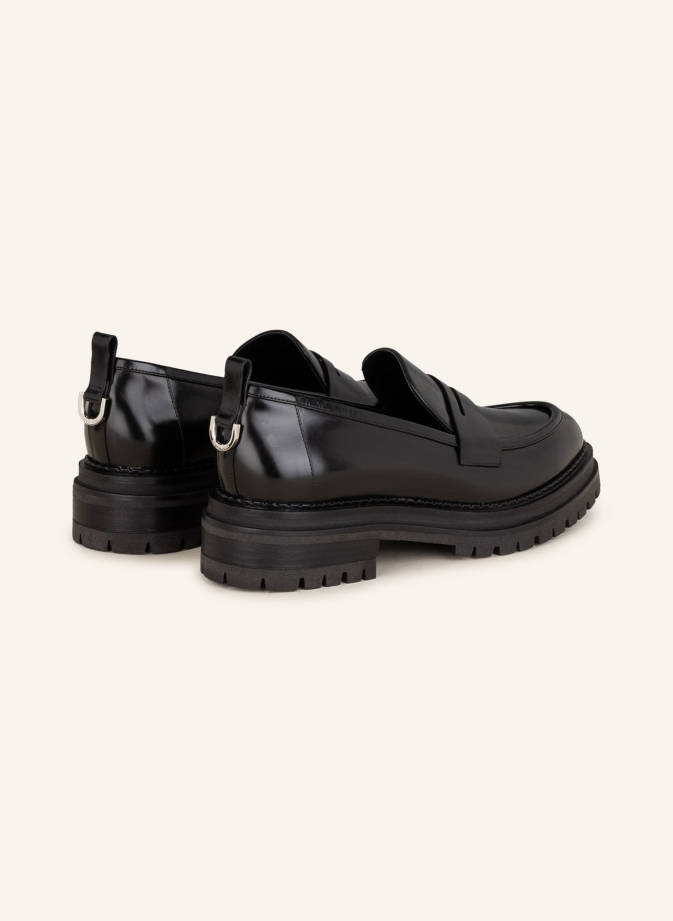 sergio rossi Penny loafers, Color: BLACK (Image 2)