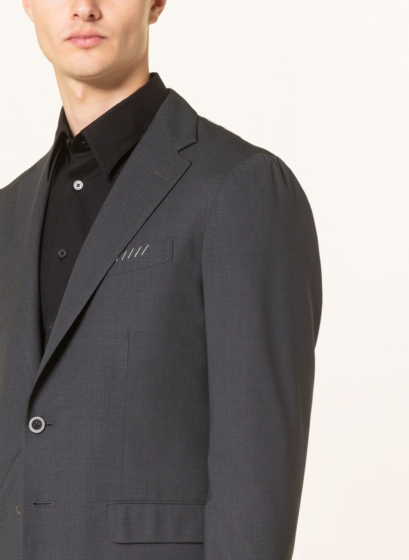 BOGLIOLI Suit jacket extra slim fit, Color: 890 Anthra (Image 8)