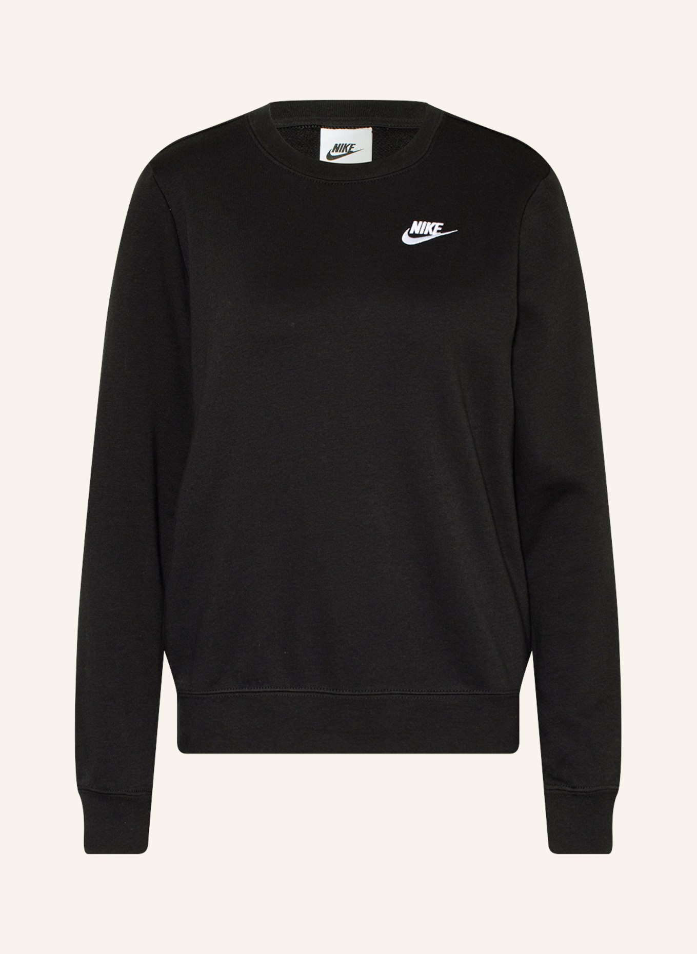Nike Sweatshirt CLUB, Farbe: SCHWARZ (Bild 1)