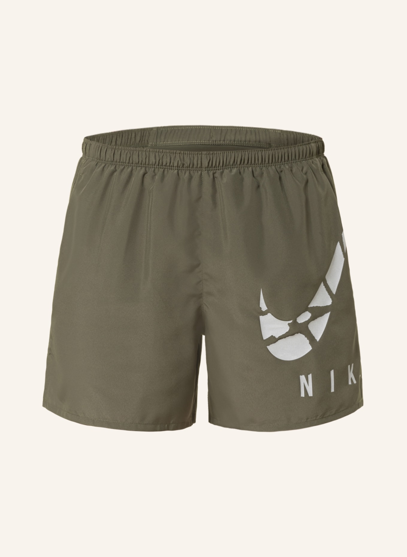 Nike 2-in-1 running shorts DRI-FIT CHALLENGER RUN DIVISION, Color: OLIVE (Image 1)