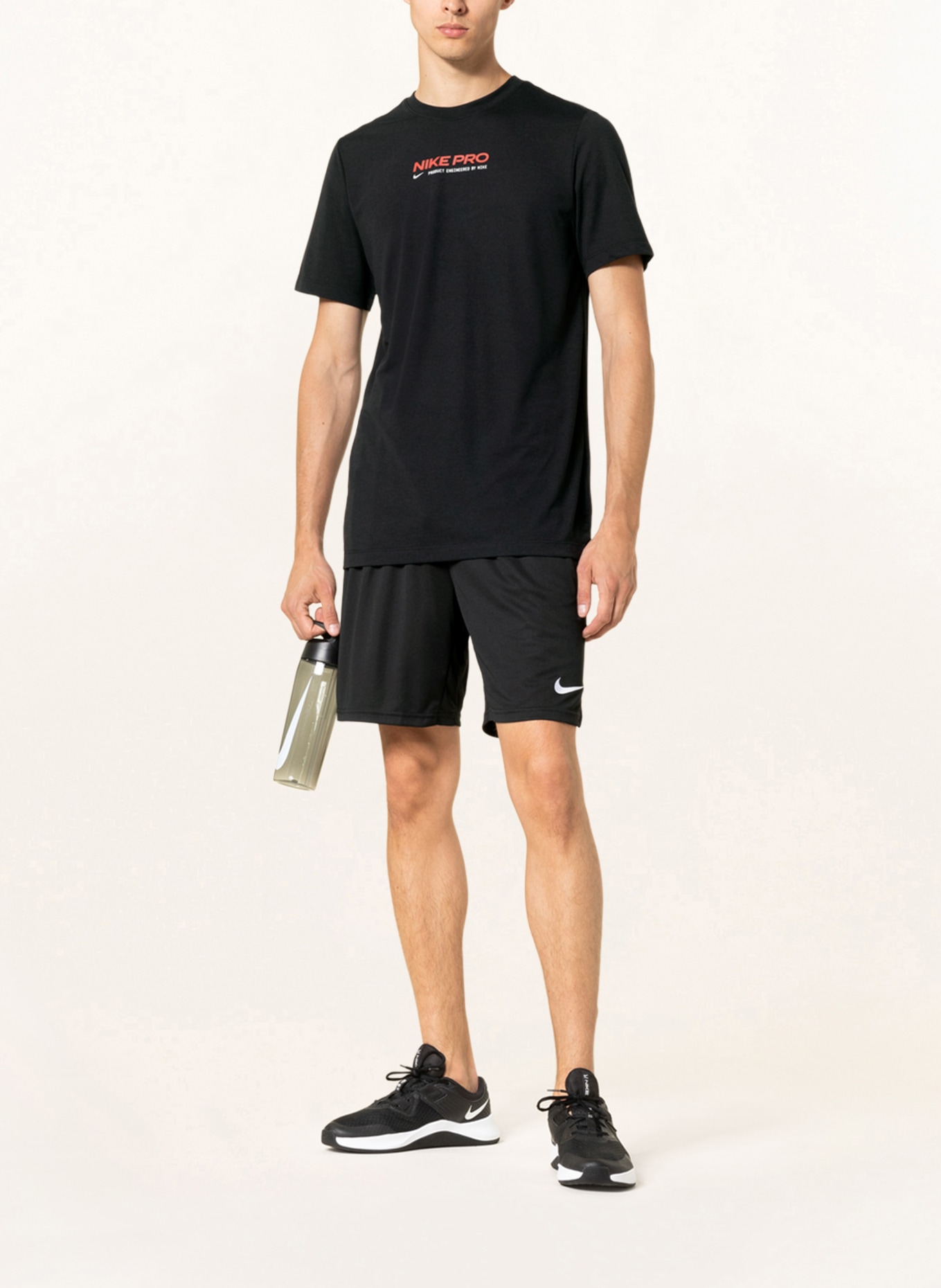 Nike T-Shirt PRO DRI-FIT, Farbe: SCHWARZ (Bild 2)