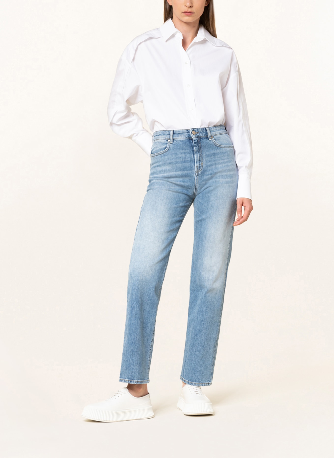 MaxMara STUDIO Straight jeans GAIA, Color: 005 BLUE JEANS (Image 2)