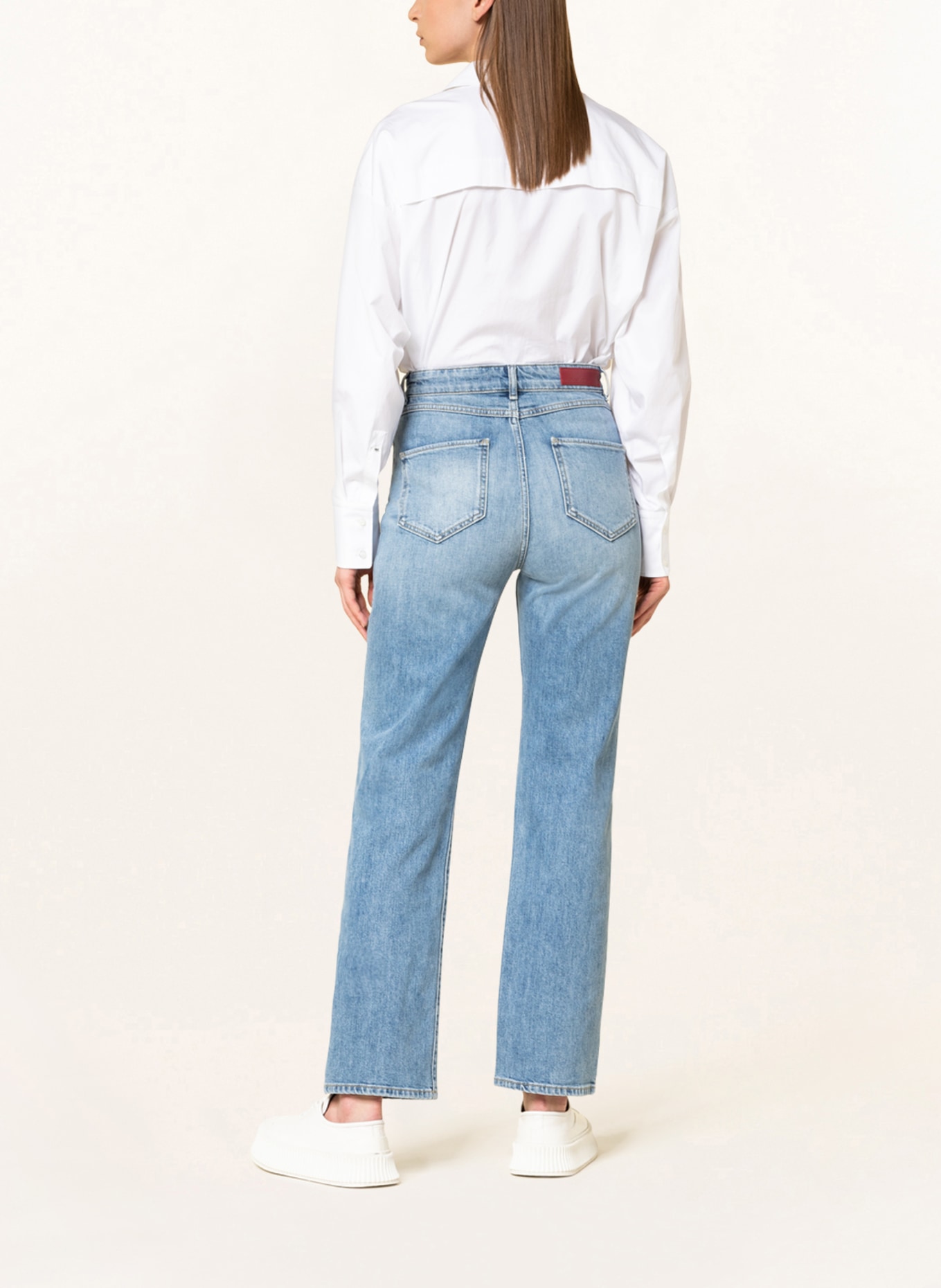 MaxMara STUDIO Straight jeans GAIA, Color: 005 BLUE JEANS (Image 3)