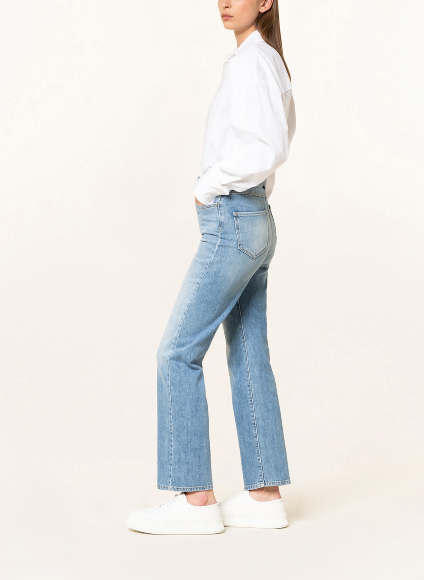 MaxMara STUDIO Straight jeans GAIA, Color: 005 BLUE JEANS (Image 4)