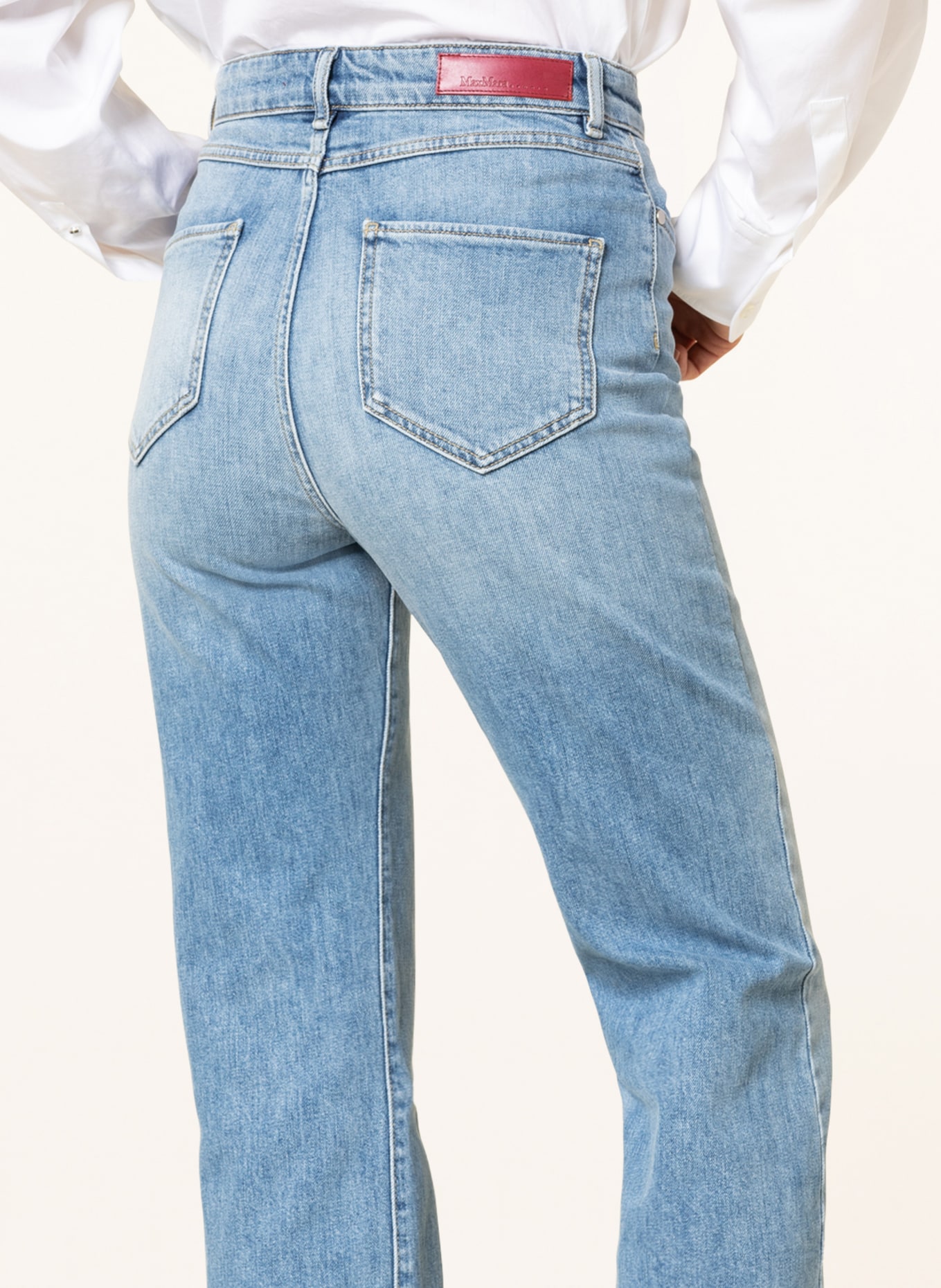 MaxMara STUDIO Straight Jeans GAIA, Farbe: 005 BLUE JEANS (Bild 5)