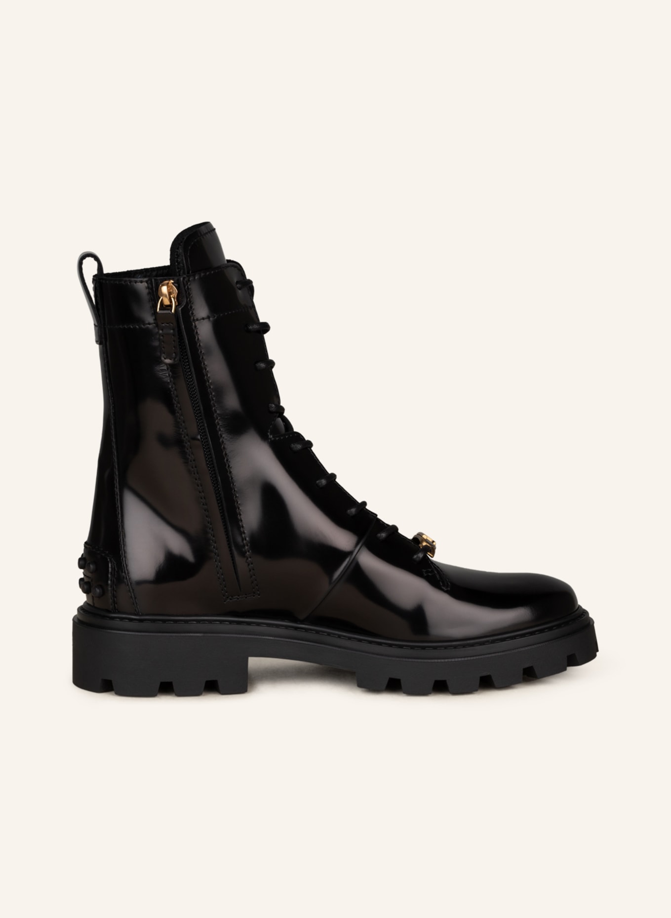 TOD'S Lace-up boots, Color: BLACK (Image 5)