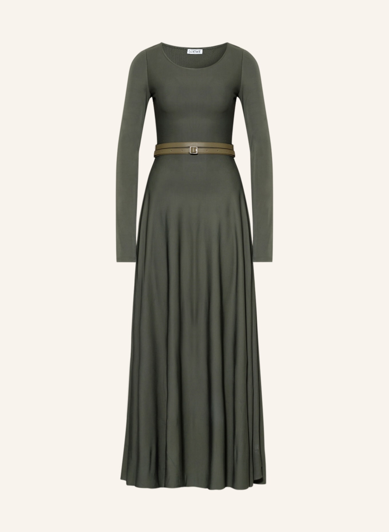 LOEWE Sukienka, Kolor: OLIWKOWY (Obrazek 1)