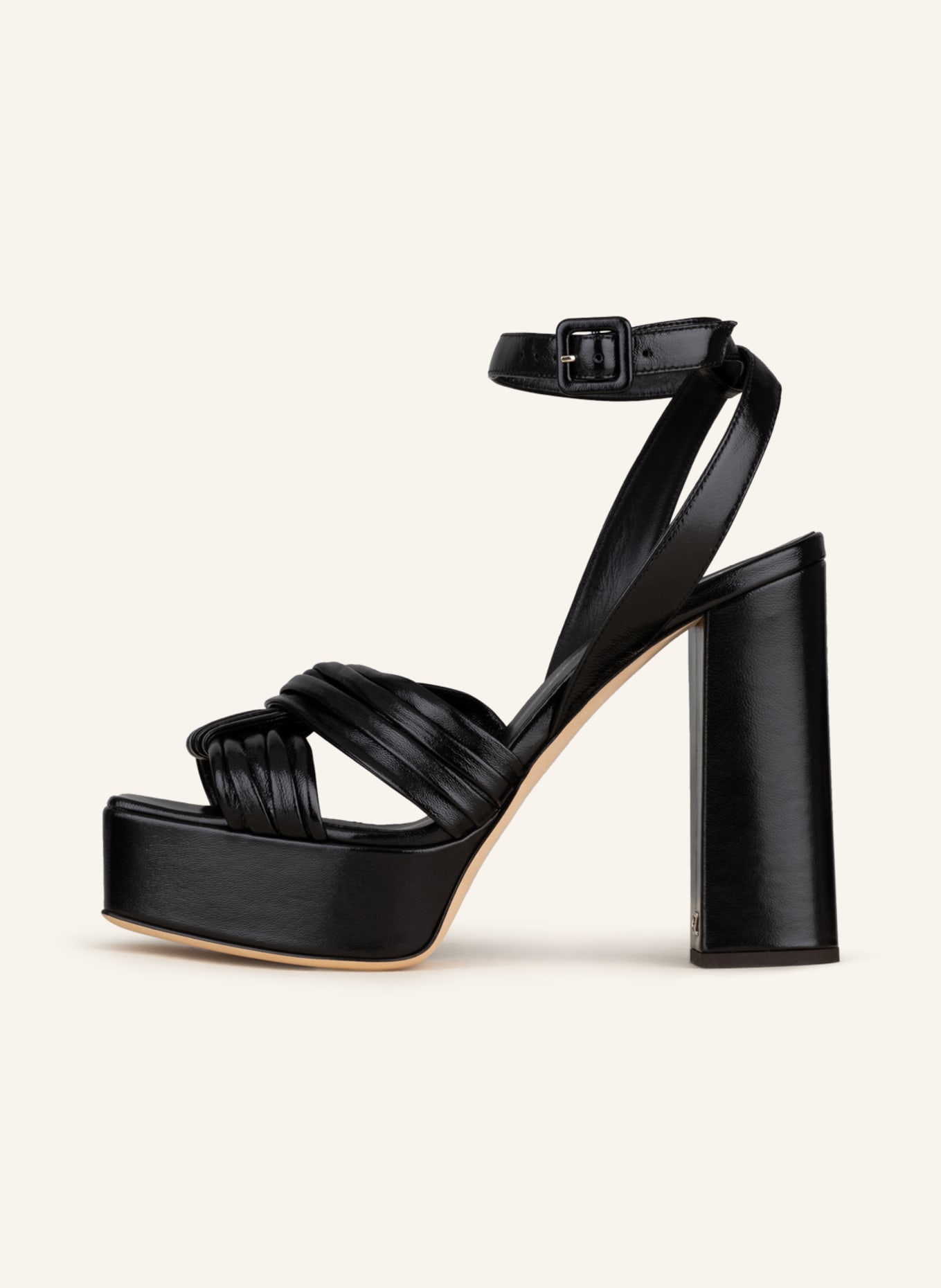 GIUSEPPE ZANOTTI DESIGN Platform sandals NEW YORK, Color: BLACK (Image 4)