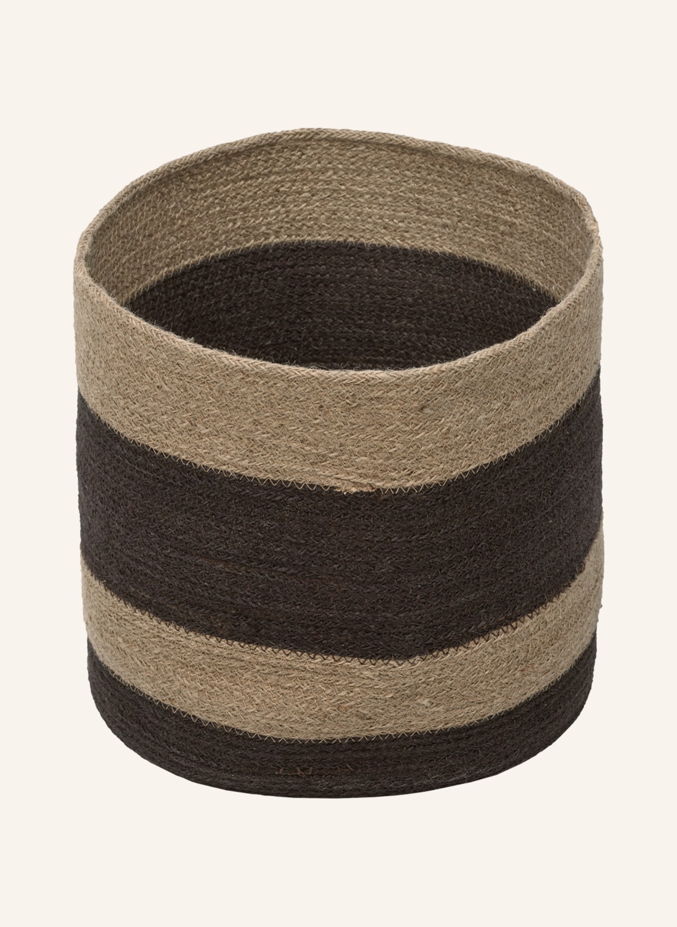 marimekko Basket RAITA: BLACK / BEIGE