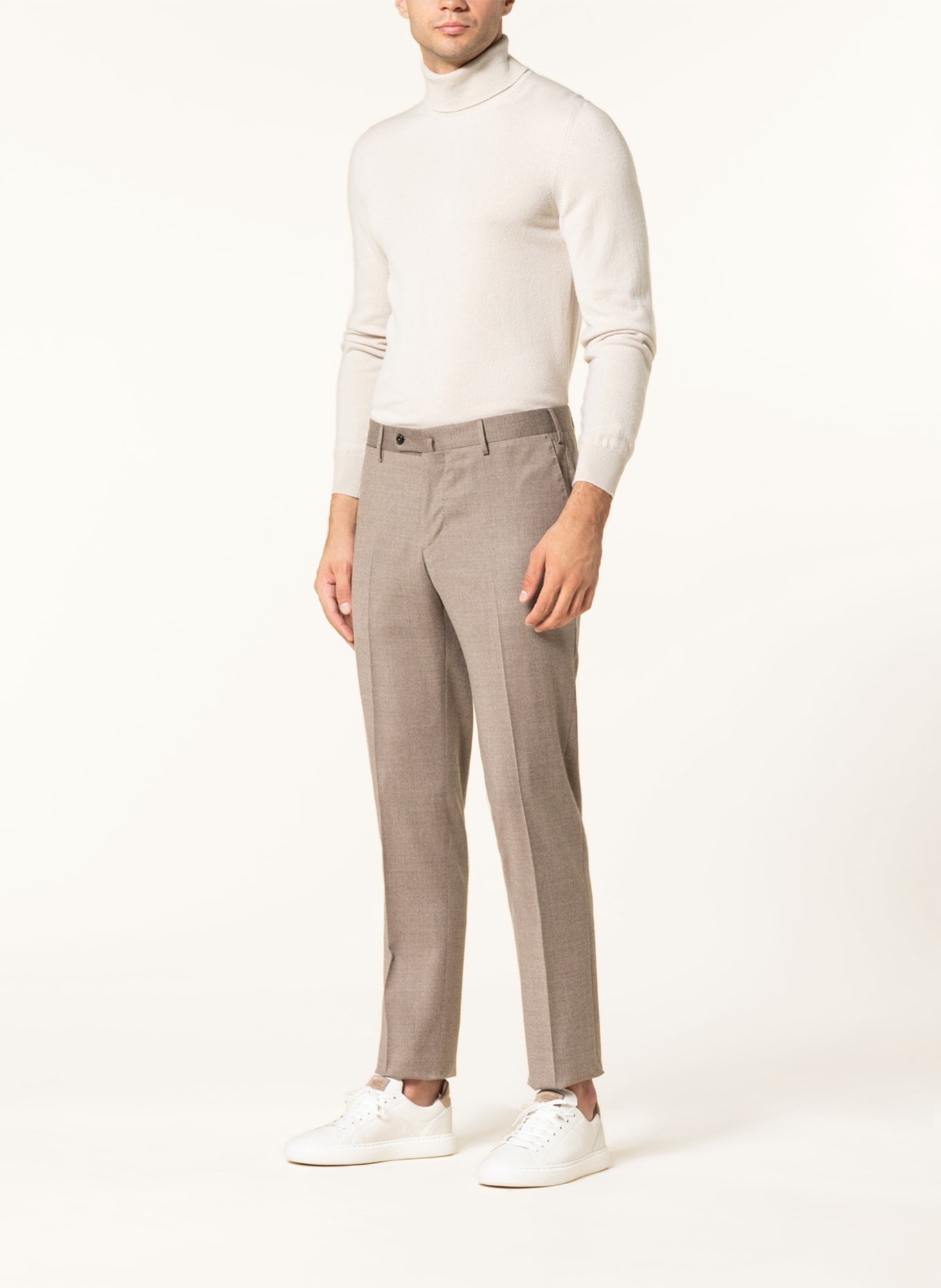 PT TORINO Trousers slim fit, Color: BEIGE (Image 2)