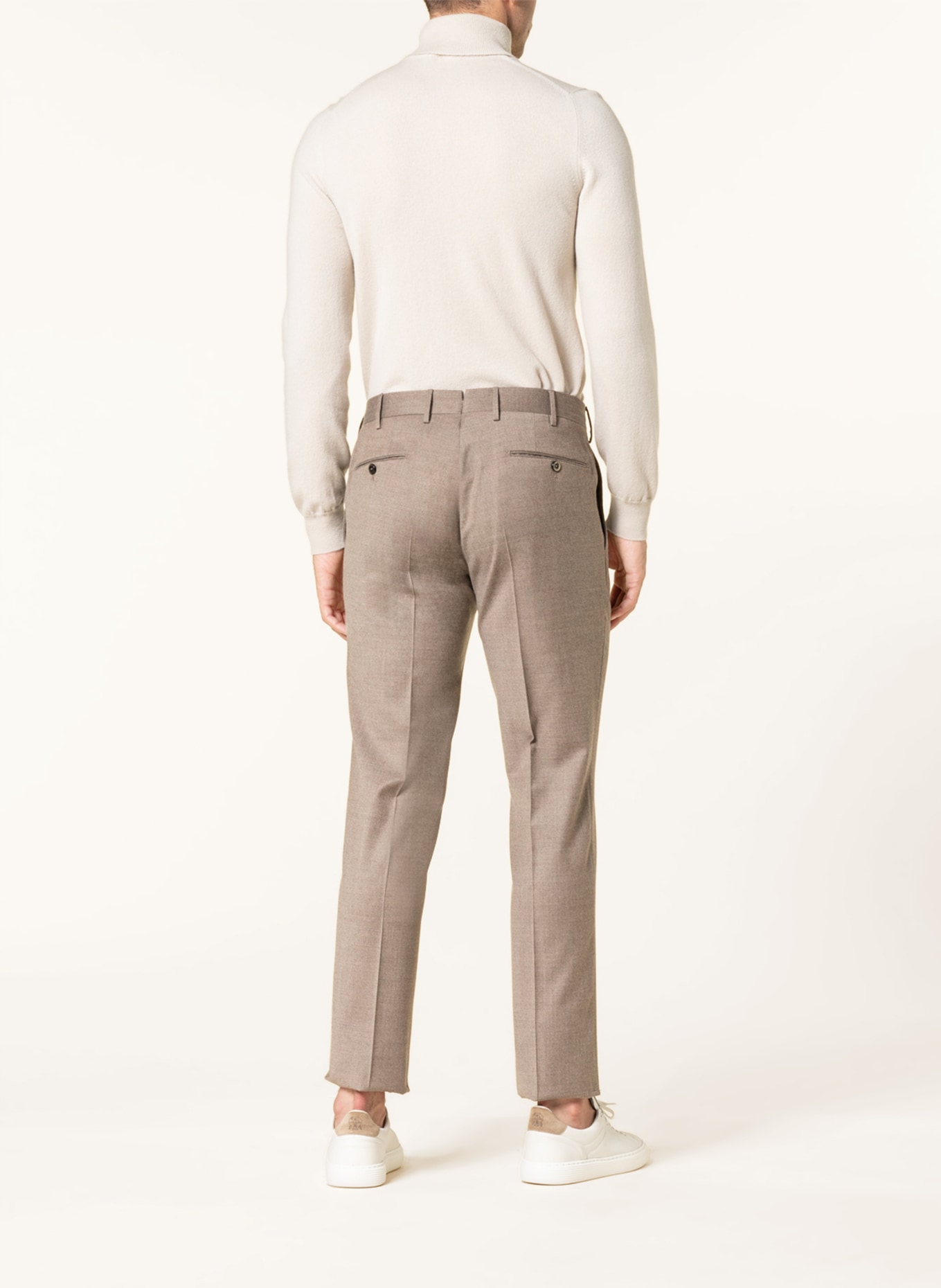 PT TORINO Trousers slim fit, Color: BEIGE (Image 3)