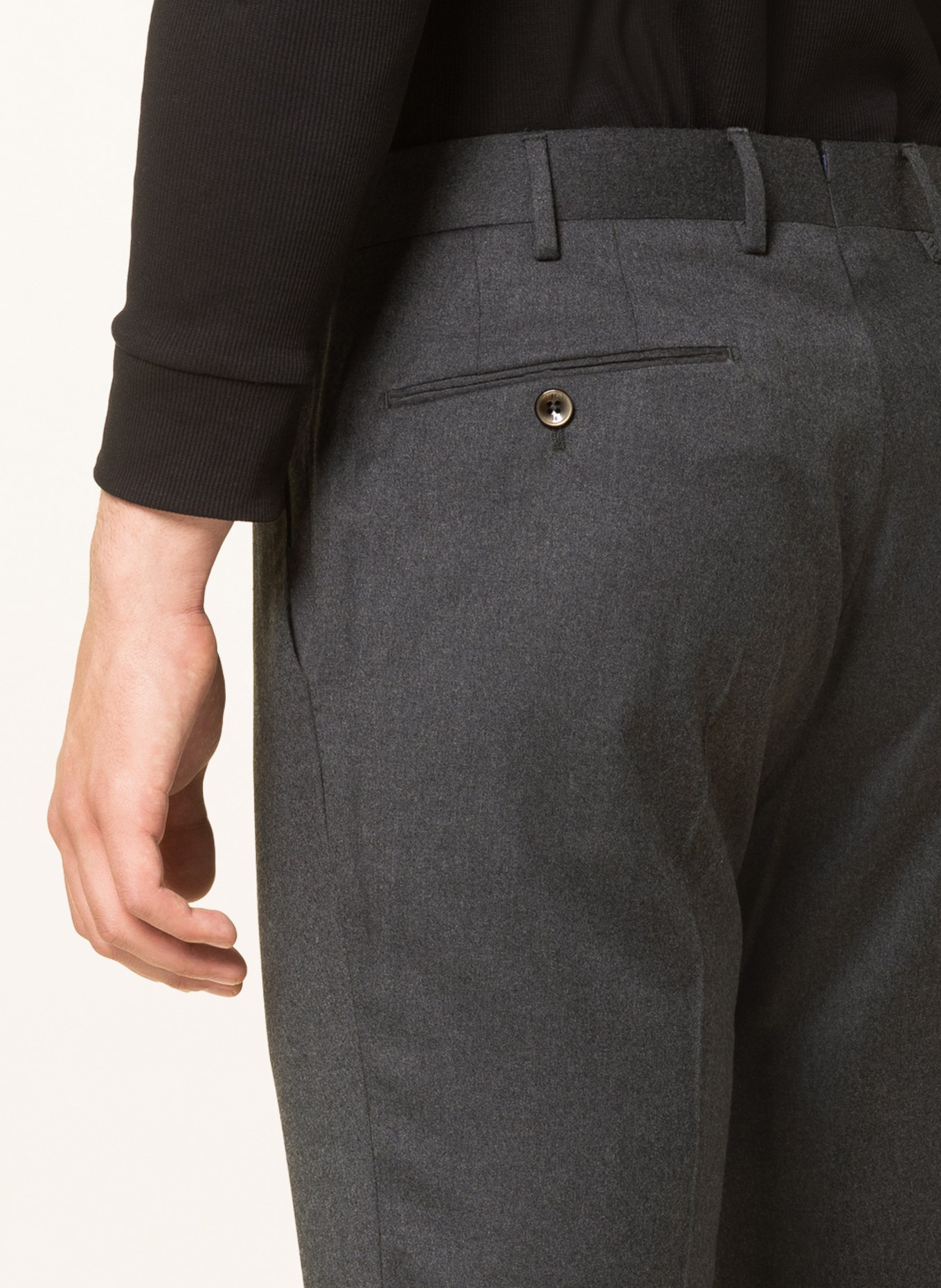 PT TORINO Spodnie slim fit, Kolor: CZIEMNOSZARY (Obrazek 5)