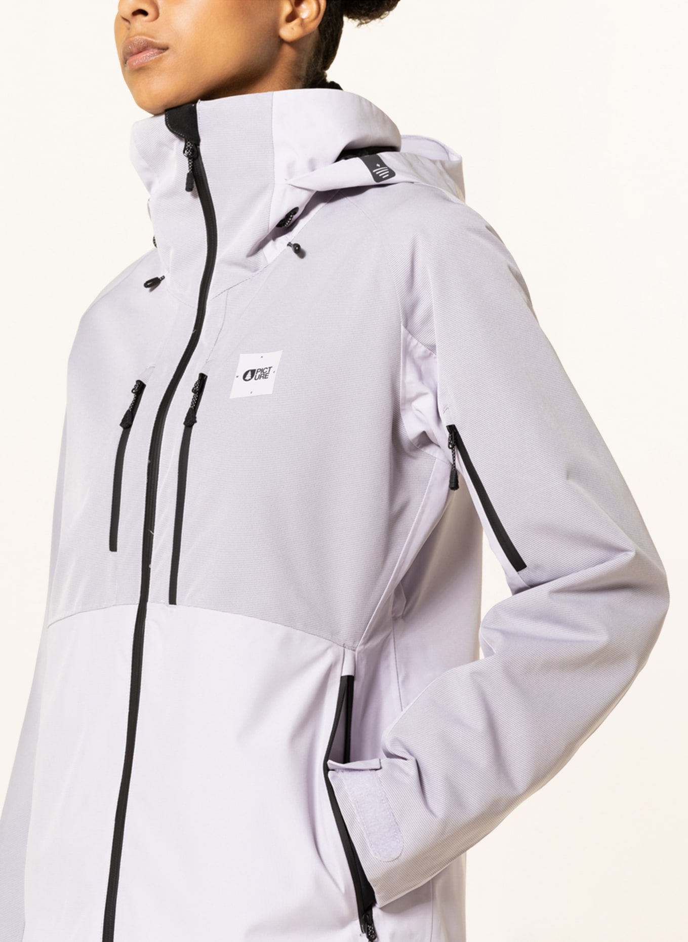 PICTURE Ski jacket SYGNA, Color: LIGHT PURPLE (Image 5)