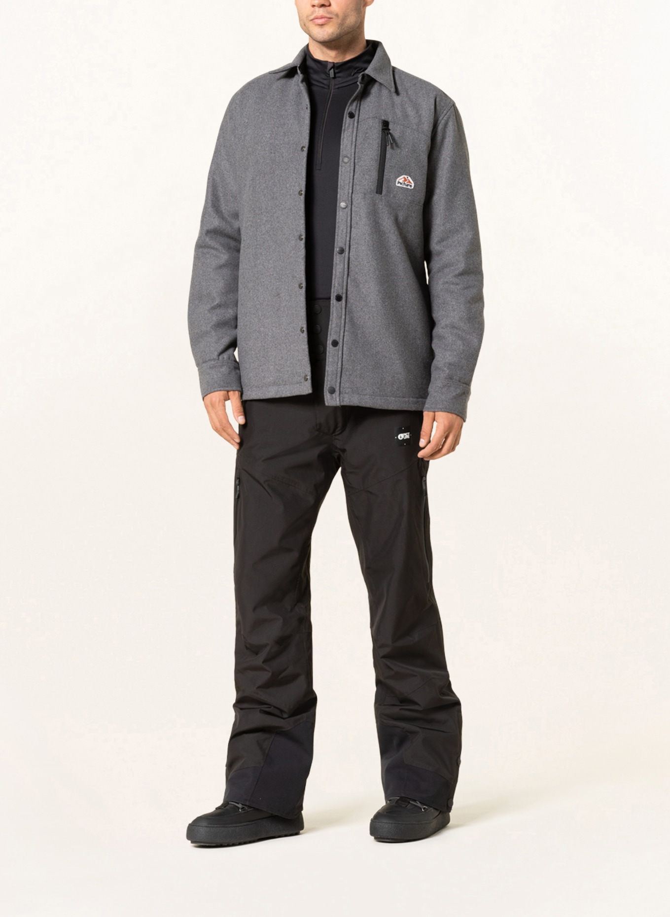 PICTURE Overshirt COLTONE, Color: GRAY (Image 2)