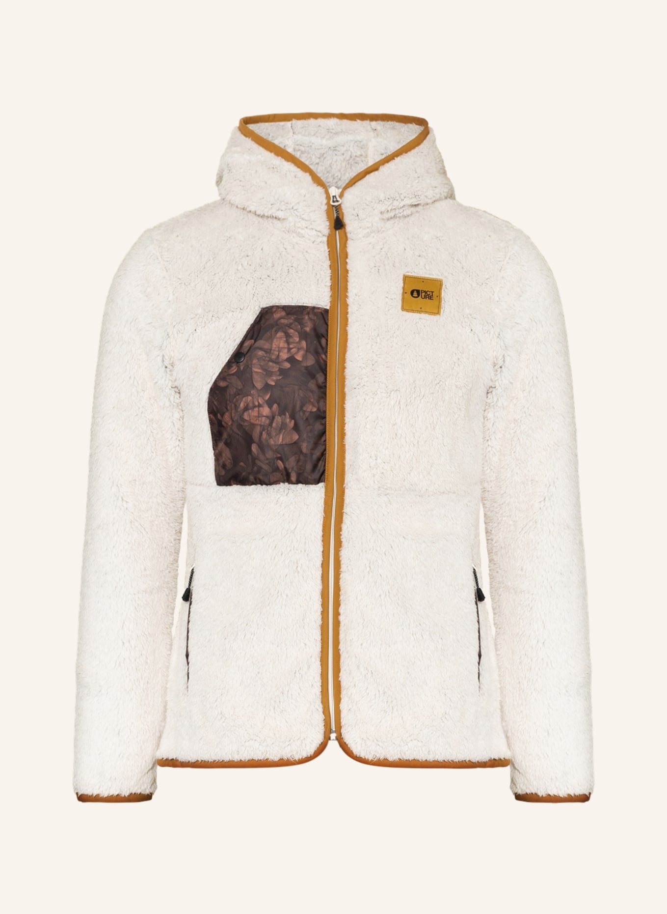 PICTURE Teddy jacket IZIMO, Color: ECRU (Image 1)