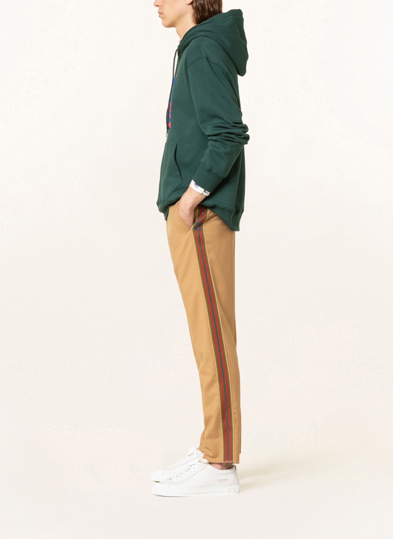 ETRO Spodnie w stylu dresowym extra slim fit , Kolor: CAMELOWY (Obrazek 4)