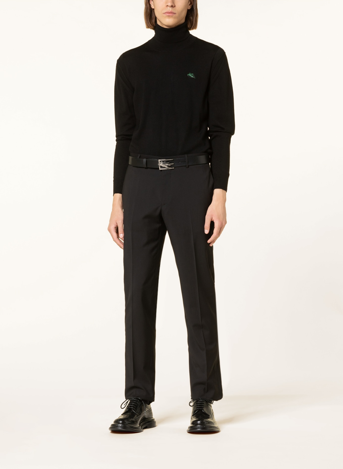 ETRO Suit trousers extra slim fit , Color: BLACK (Image 3)