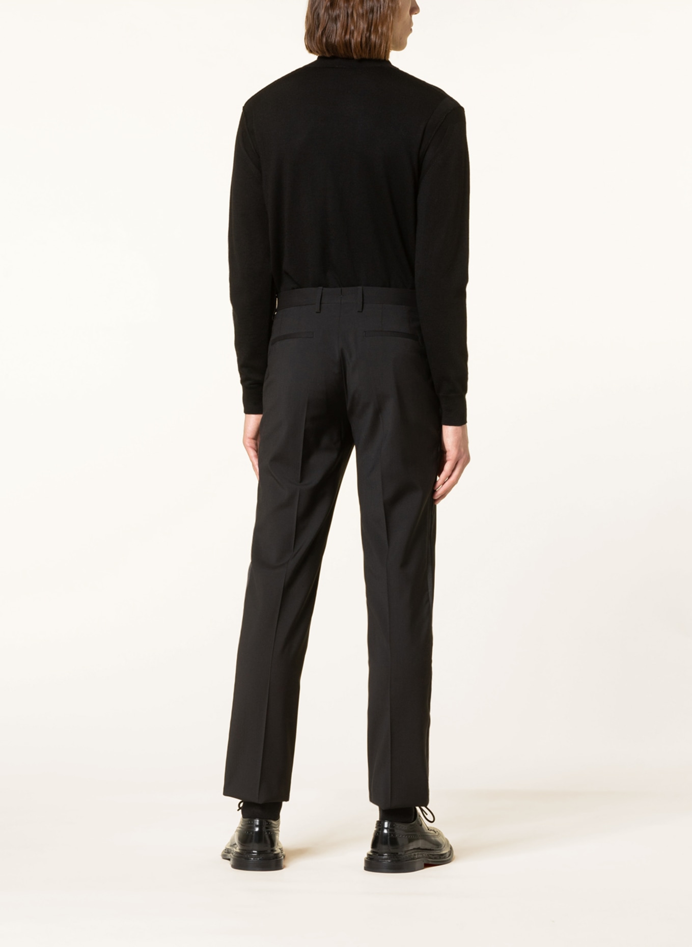 ETRO Suit trousers extra slim fit , Color: BLACK (Image 4)