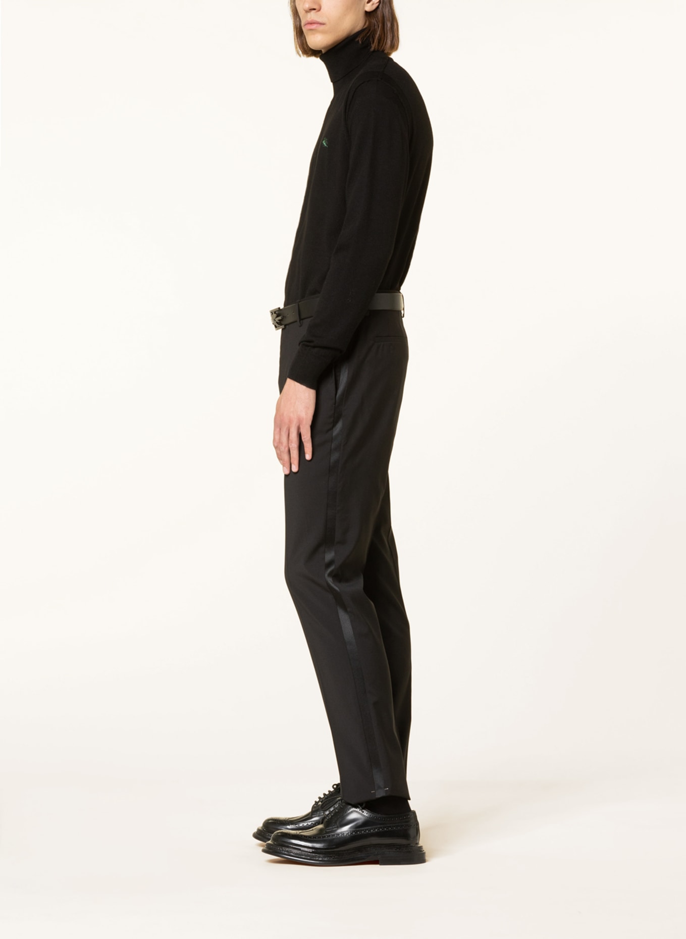 ETRO Spodnie garniturowe extra slim fit , Kolor: CZARNY (Obrazek 5)
