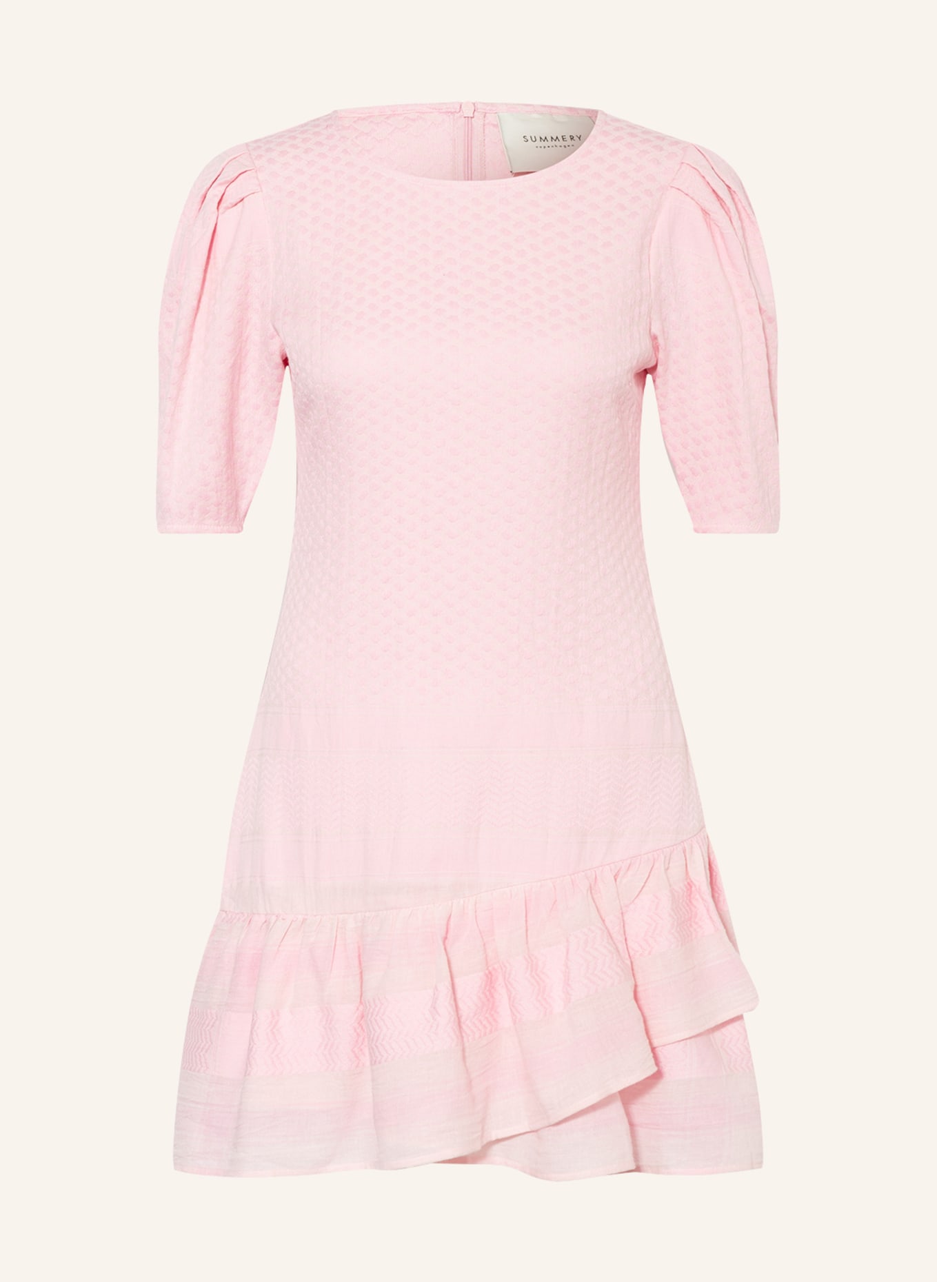 SUMMERY COPENHAGEN Dress OLIVIA, Color: LIGHT PINK/ PINK (Image 1)