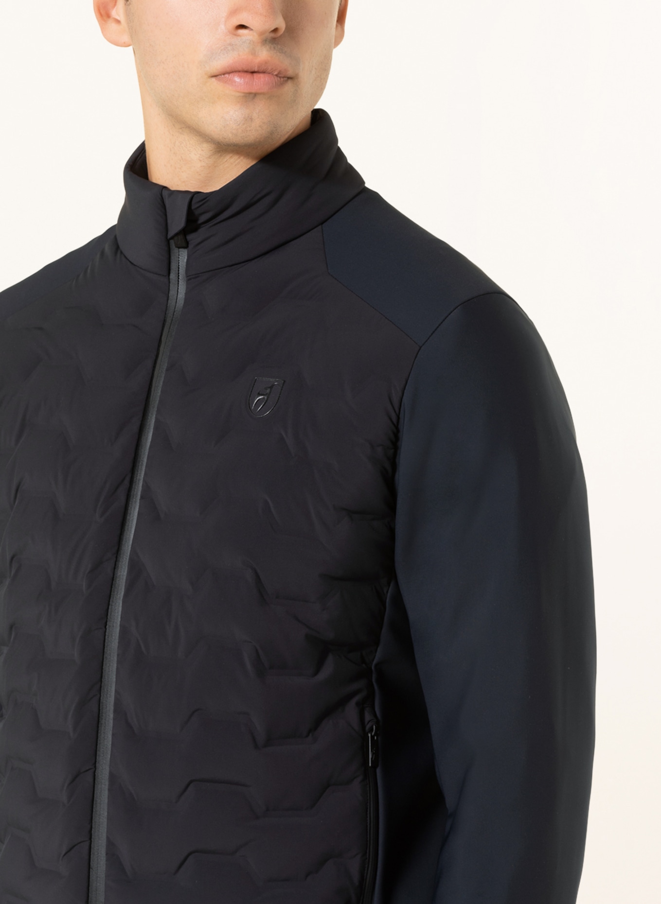 toni sailer Hybrid quilted jacket ROY, Color: BLACK (Image 4)