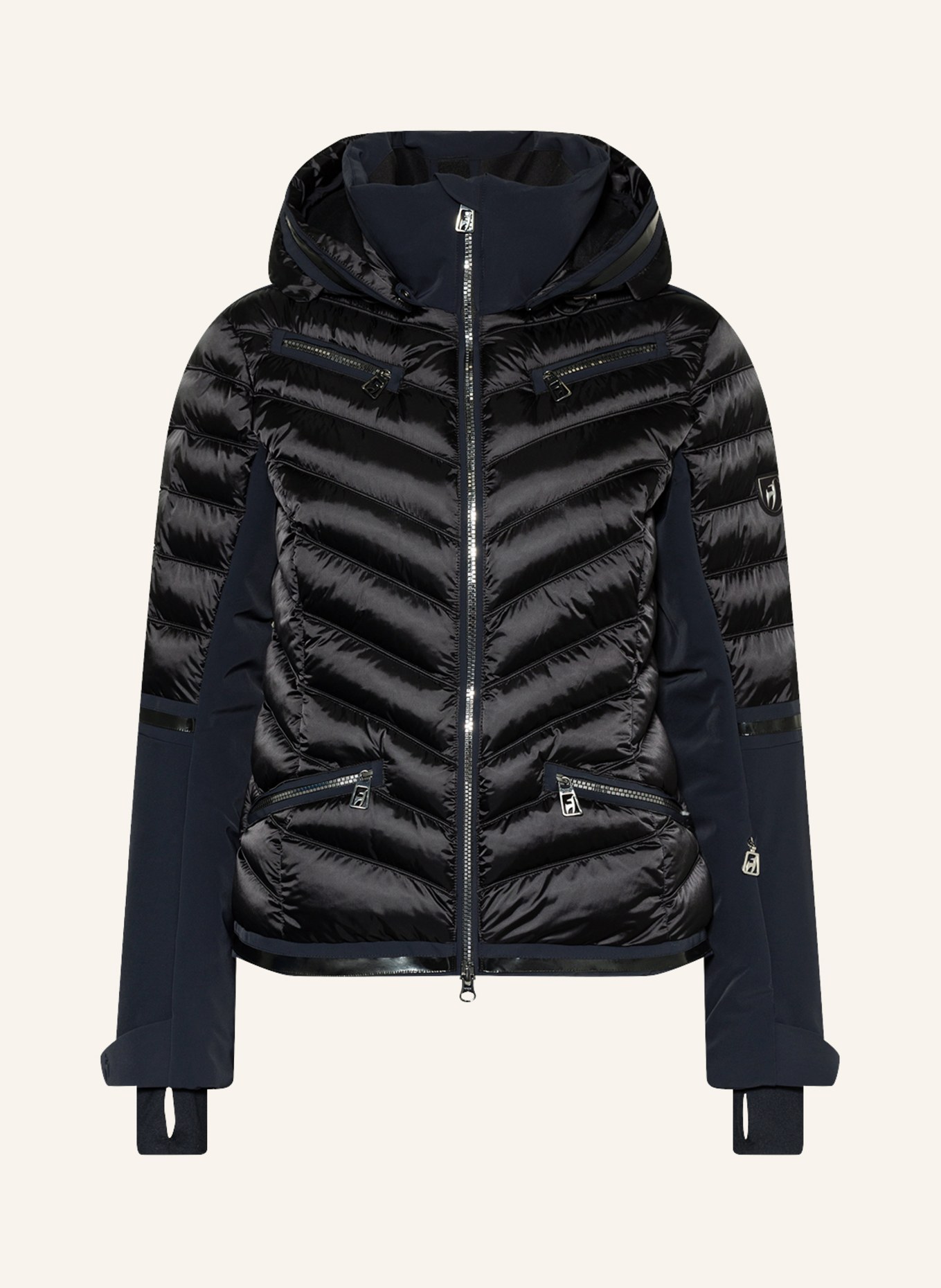 toni sailer Ski jacket ANNIE SPLENDID with DUPONT™ SORONA® insulation, Color: BLACK (Image 1)
