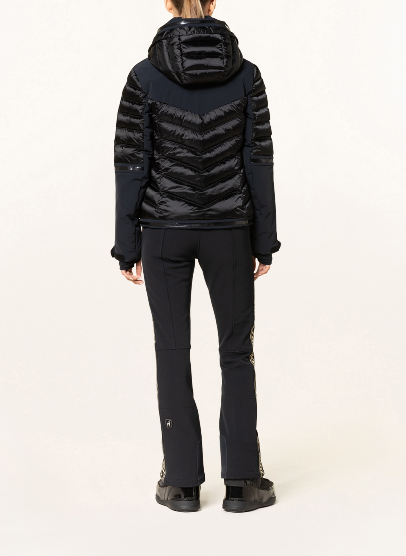 toni sailer Ski jacket ANNIE SPLENDID with DUPONT™ SORONA® insulation, Color: BLACK (Image 3)