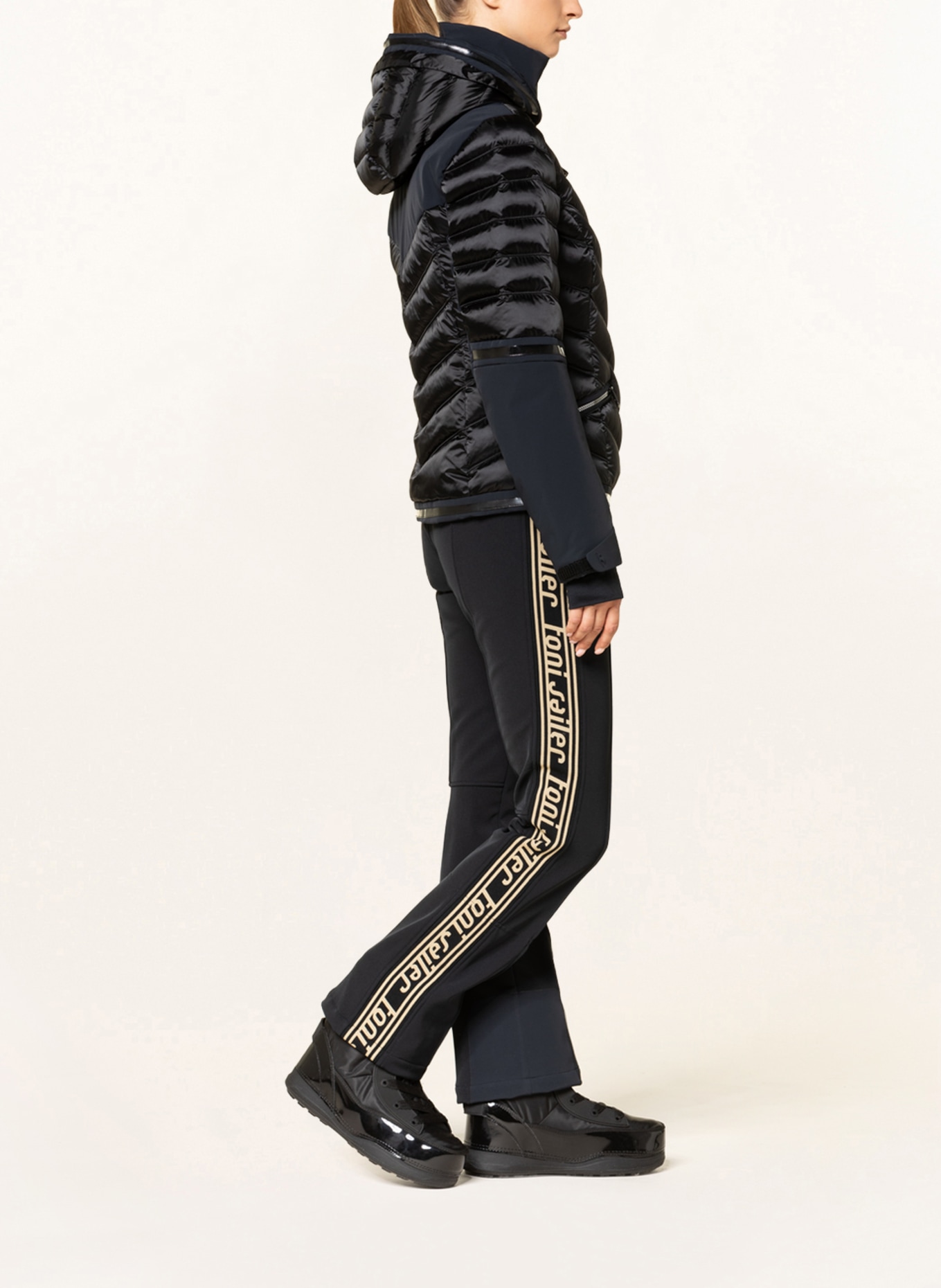 toni sailer Ski jacket ANNIE SPLENDID with DUPONT™ SORONA® insulation, Color: BLACK (Image 4)