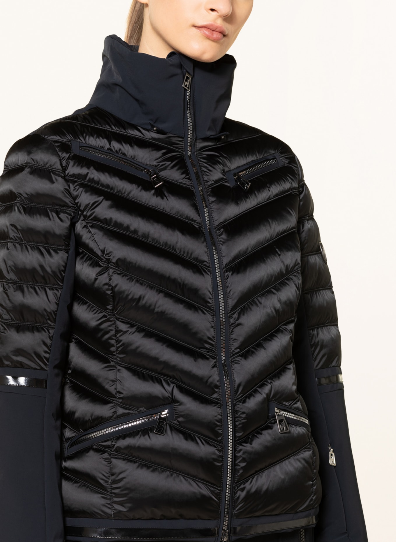 toni sailer Ski jacket ANNIE SPLENDID with DUPONT™ SORONA® insulation, Color: BLACK (Image 7)