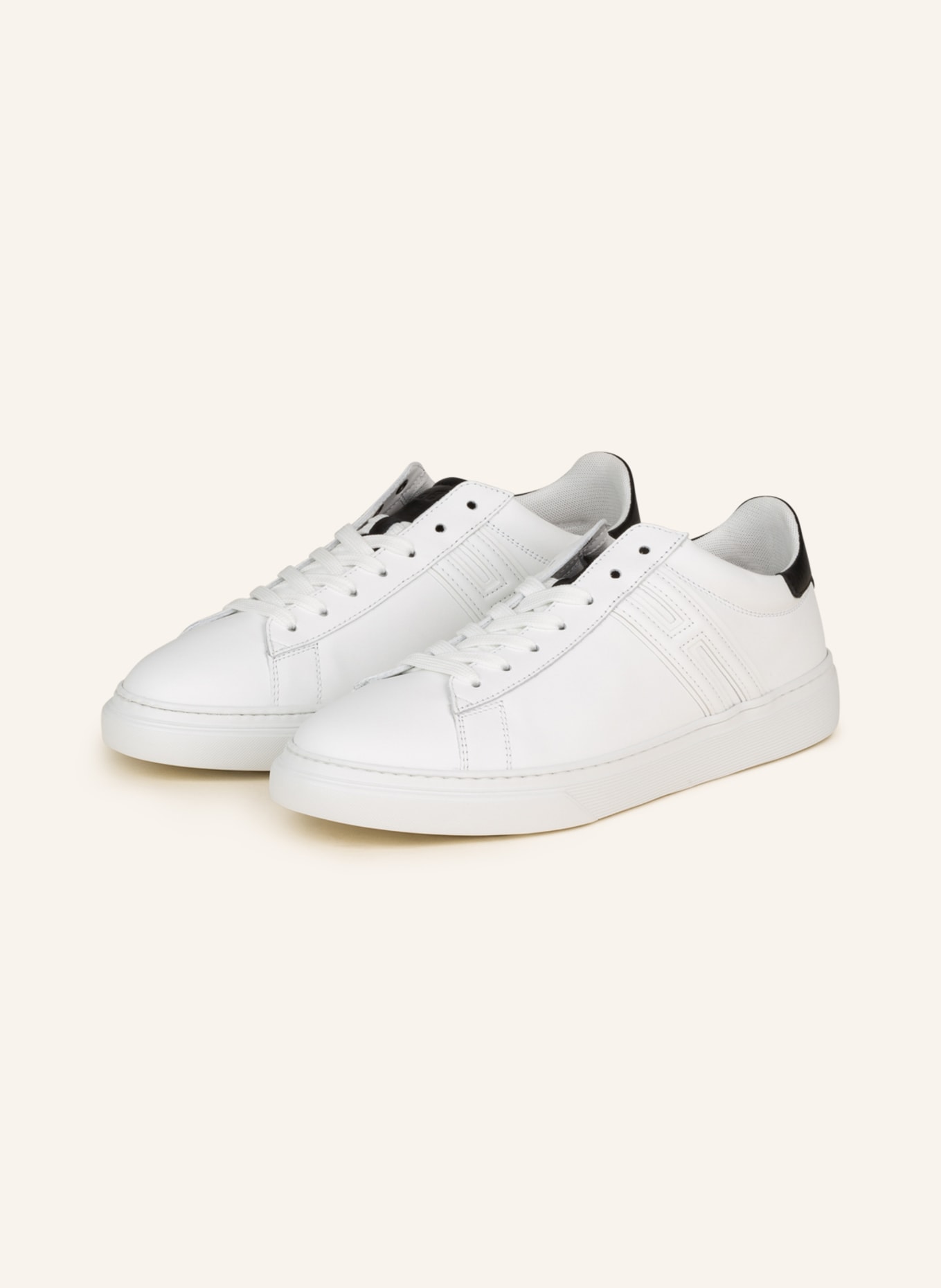 HOGAN Sneakers H365, Color: WHITE/ BLACK (Image 1)