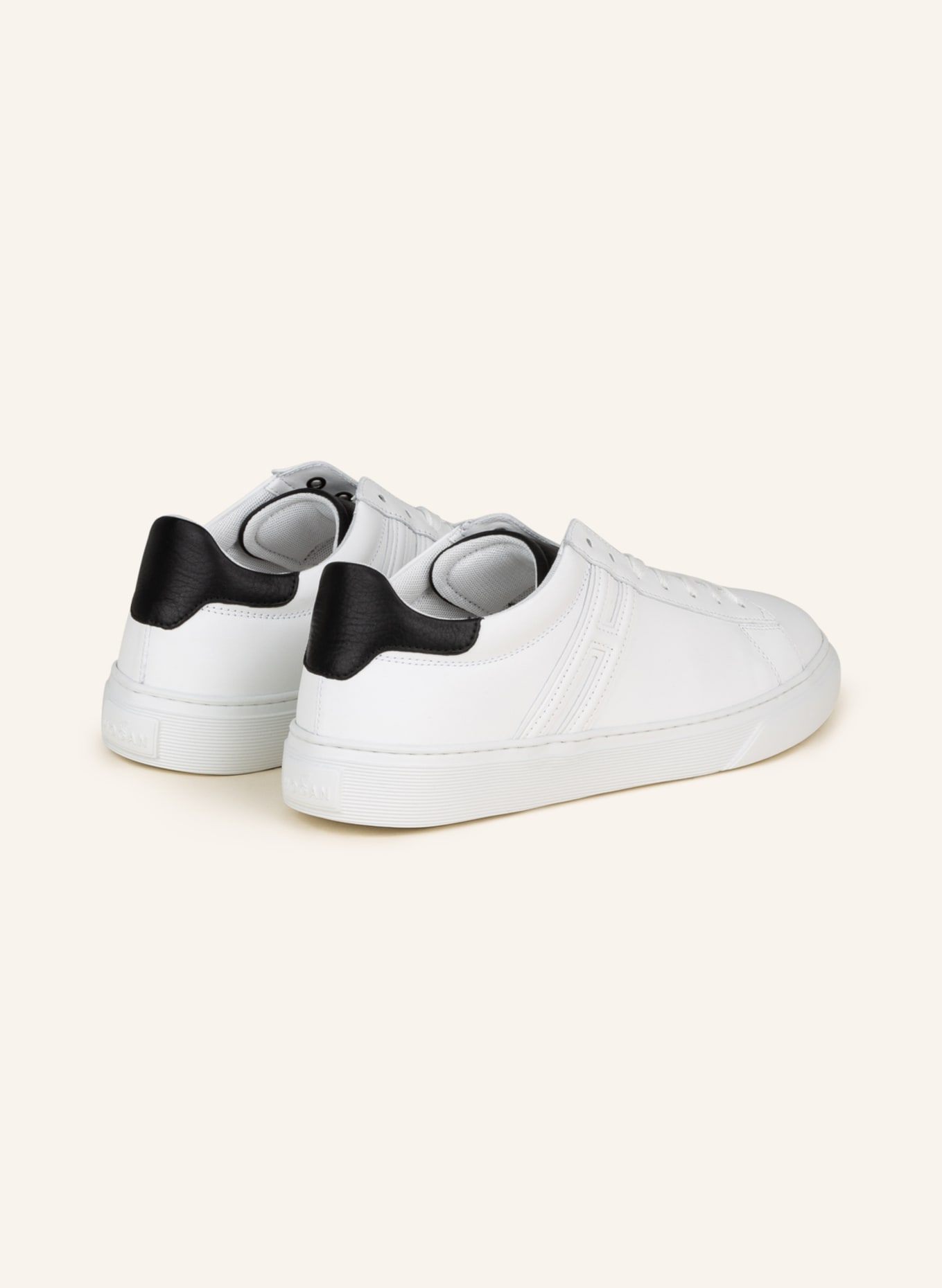 HOGAN Sneakers H365, Color: WHITE/ BLACK (Image 2)