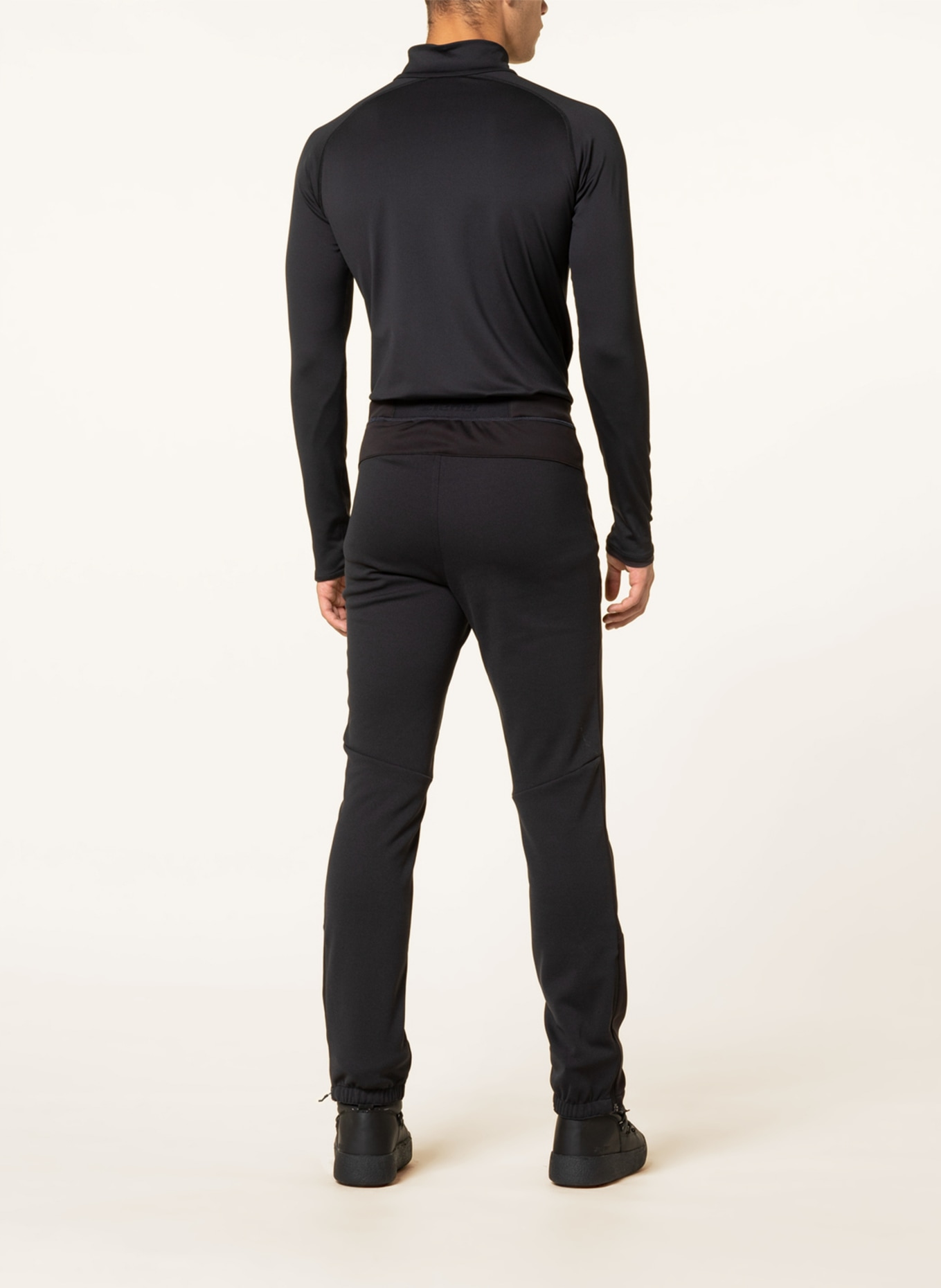 ziener Softshell ski pants NEBIL, Color: BLACK (Image 3)
