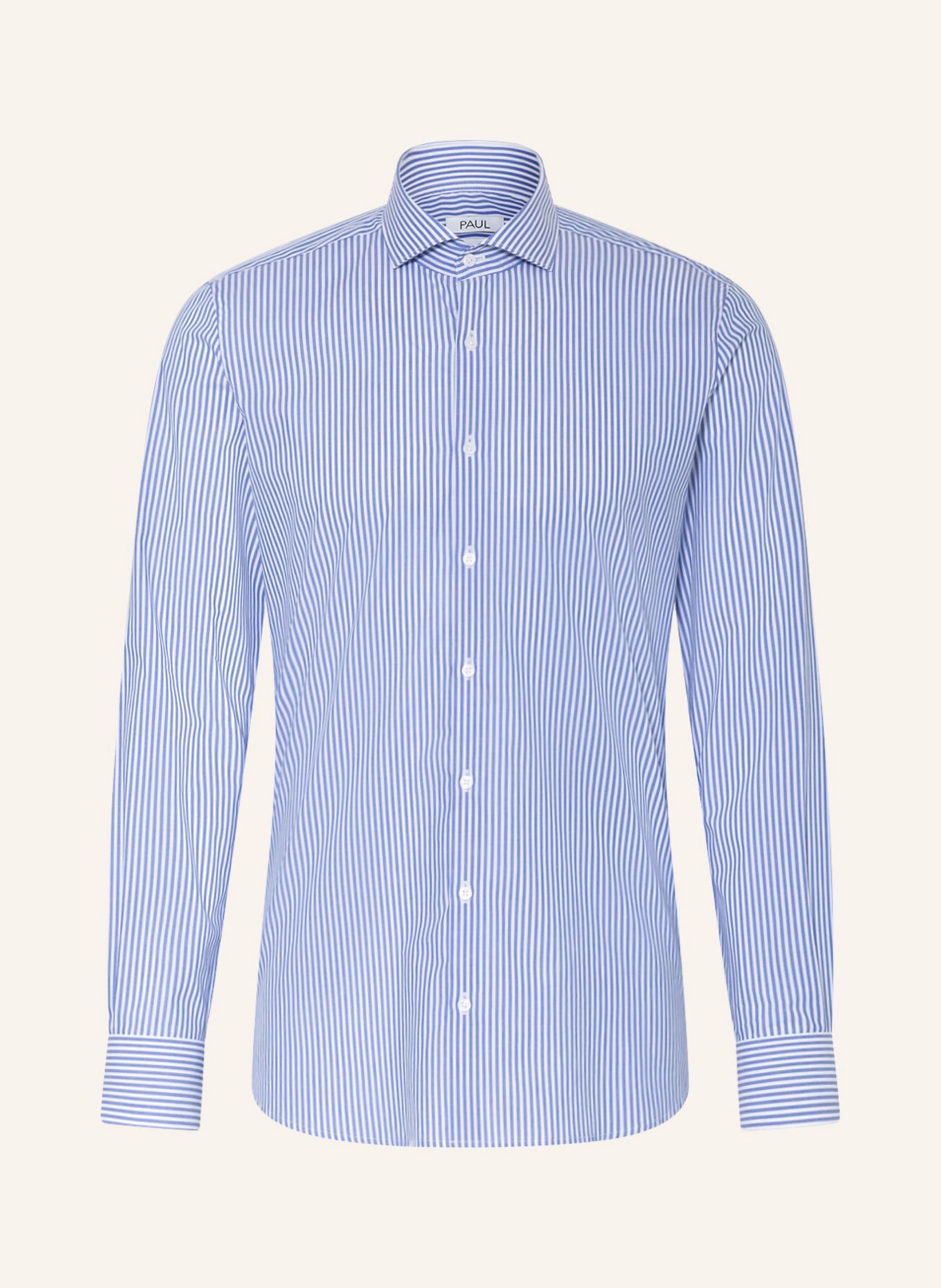 PAUL Shirt slim fit , Color: WHITE/ BLUE (Image 1)