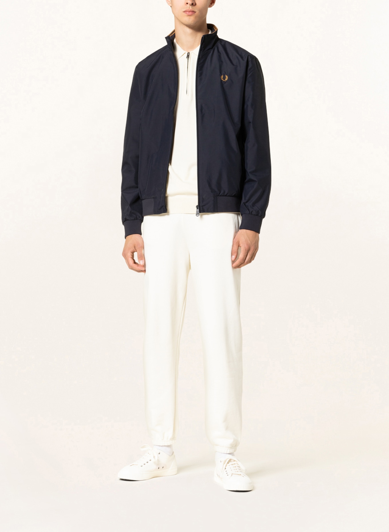 FRED PERRY Blouson BRENTHAM: DUNKELBLAU