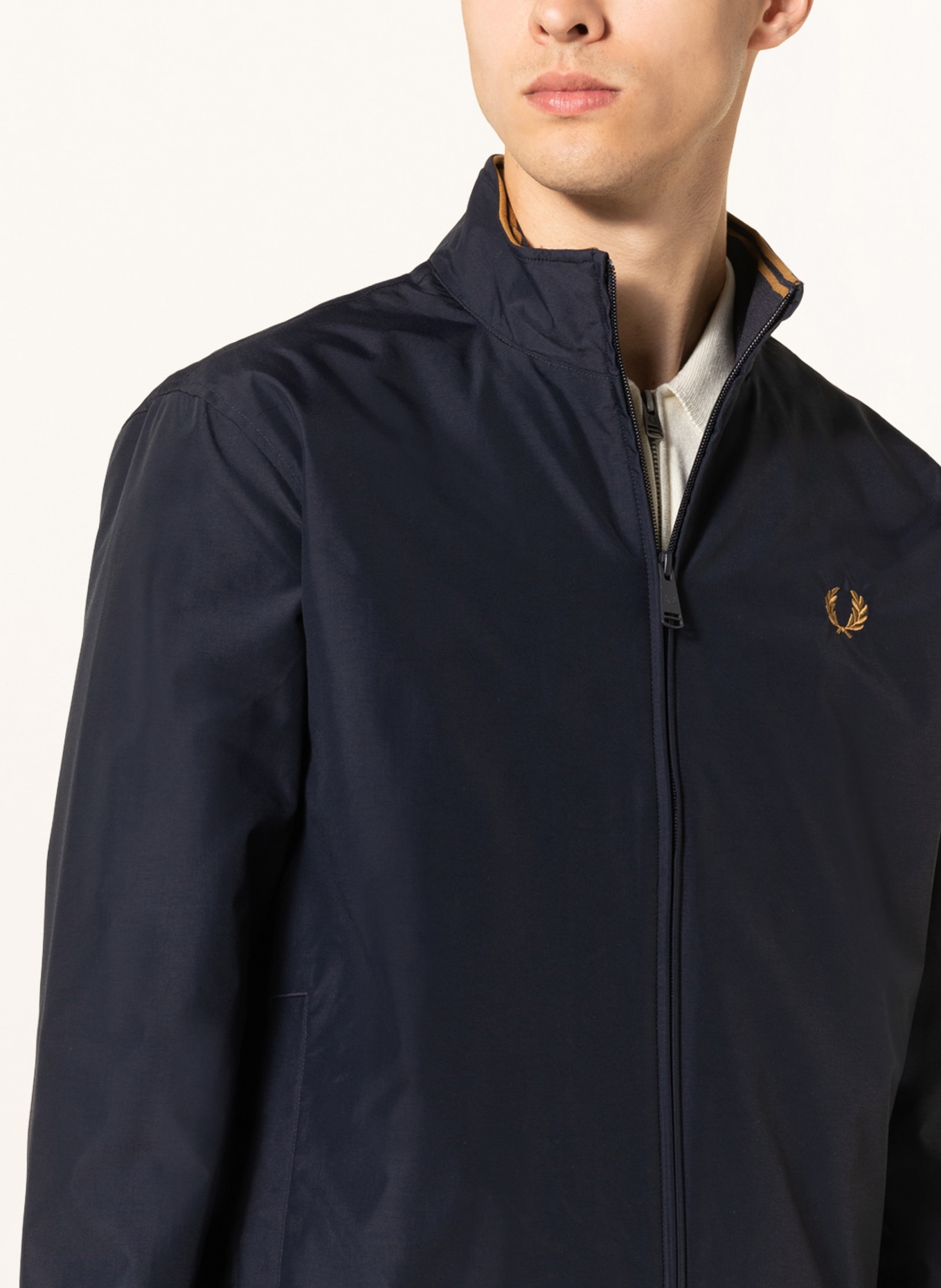 FRED PERRY Blouson BRENTHAM: DUNKELBLAU