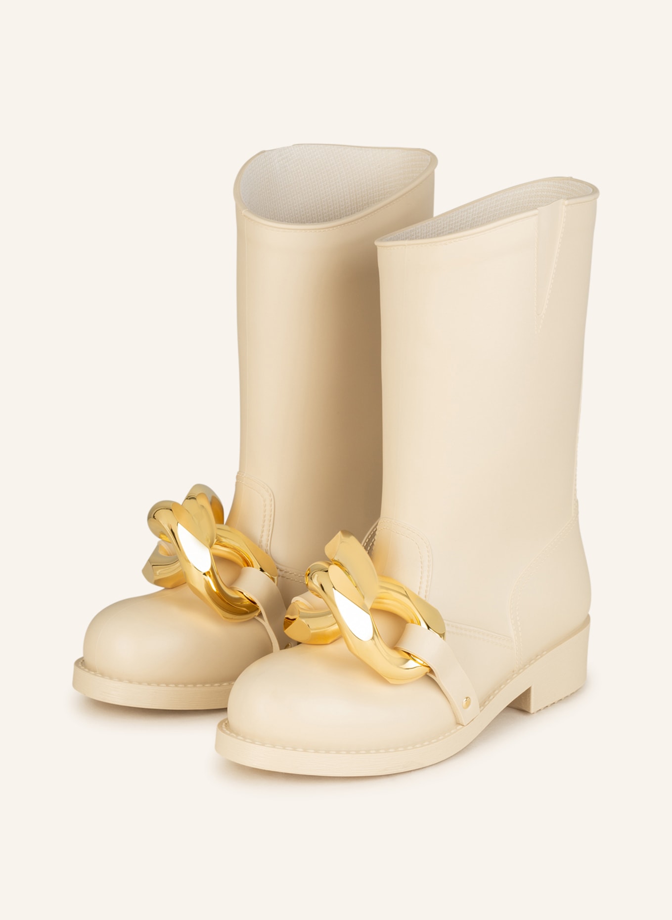 JW ANDERSON Boots CHAIN, Color: BEIGE (Image 1)