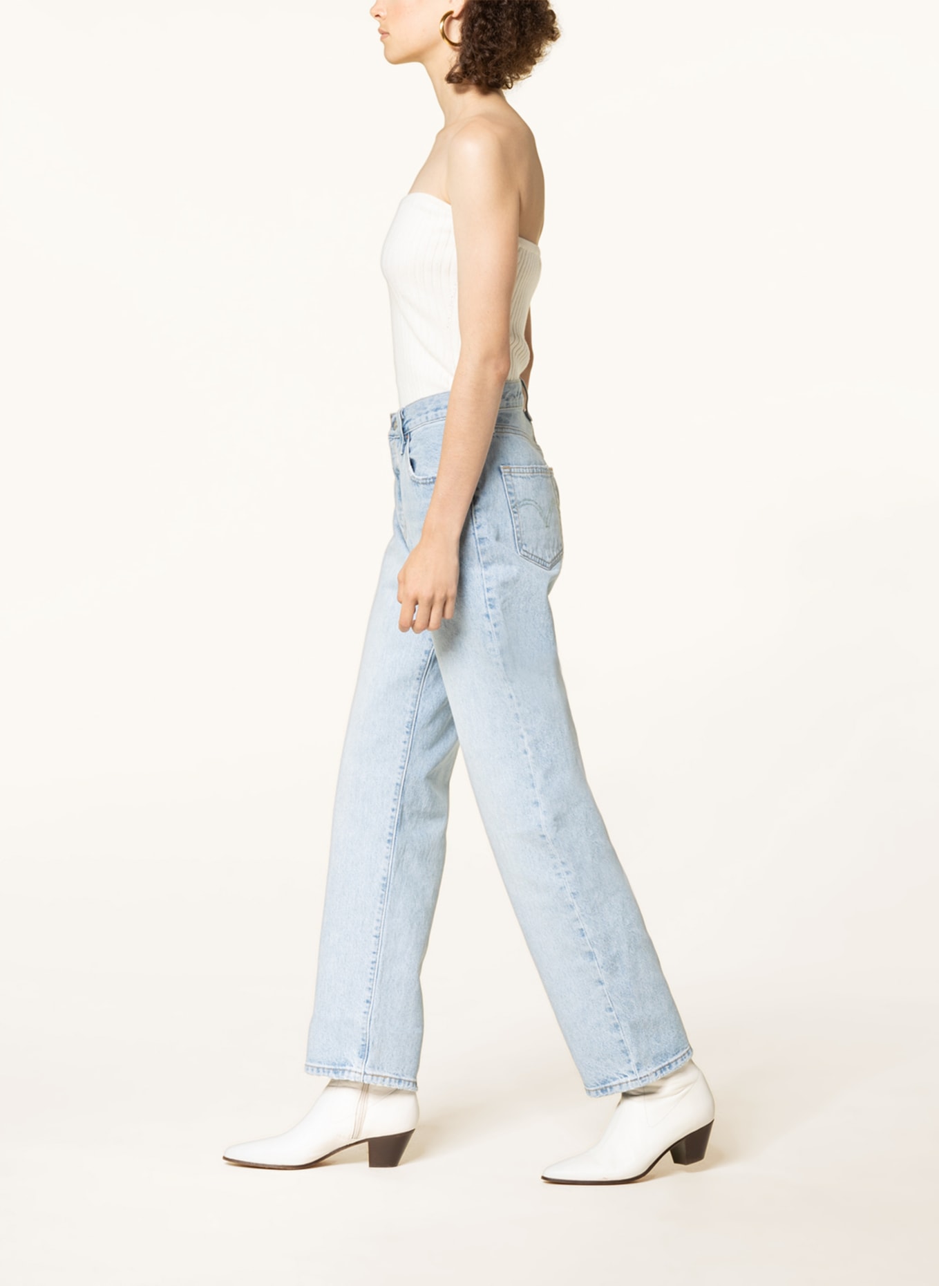 Levi's® Straight Jeans 90S 501 , Farbe: 11 Light Indigo - Worn In (Bild 4)